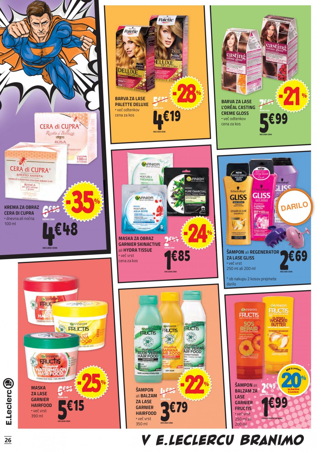 E.Leclerc katalog - 1.9.2021 - 11.9.2021. Stran 26