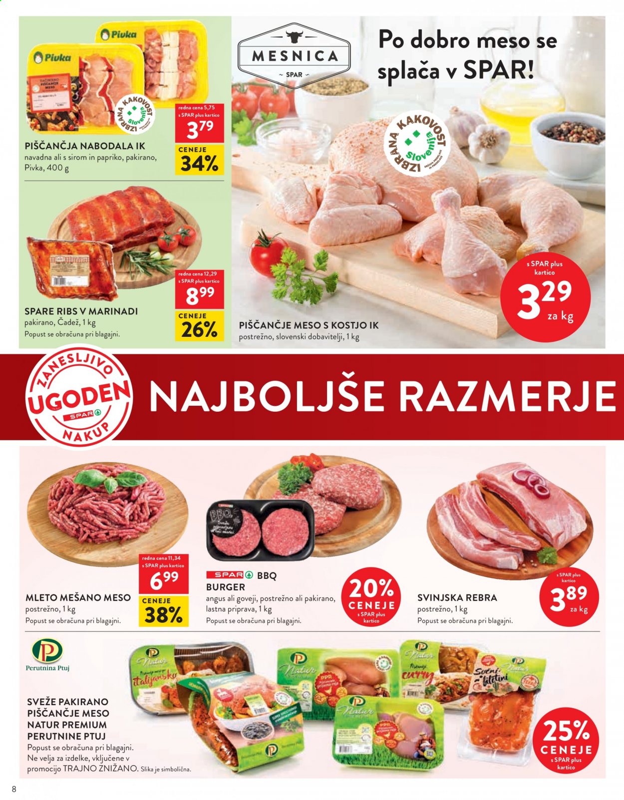 SPAR katalog - 1.9.2021 - 14.9.2021. Stran 8