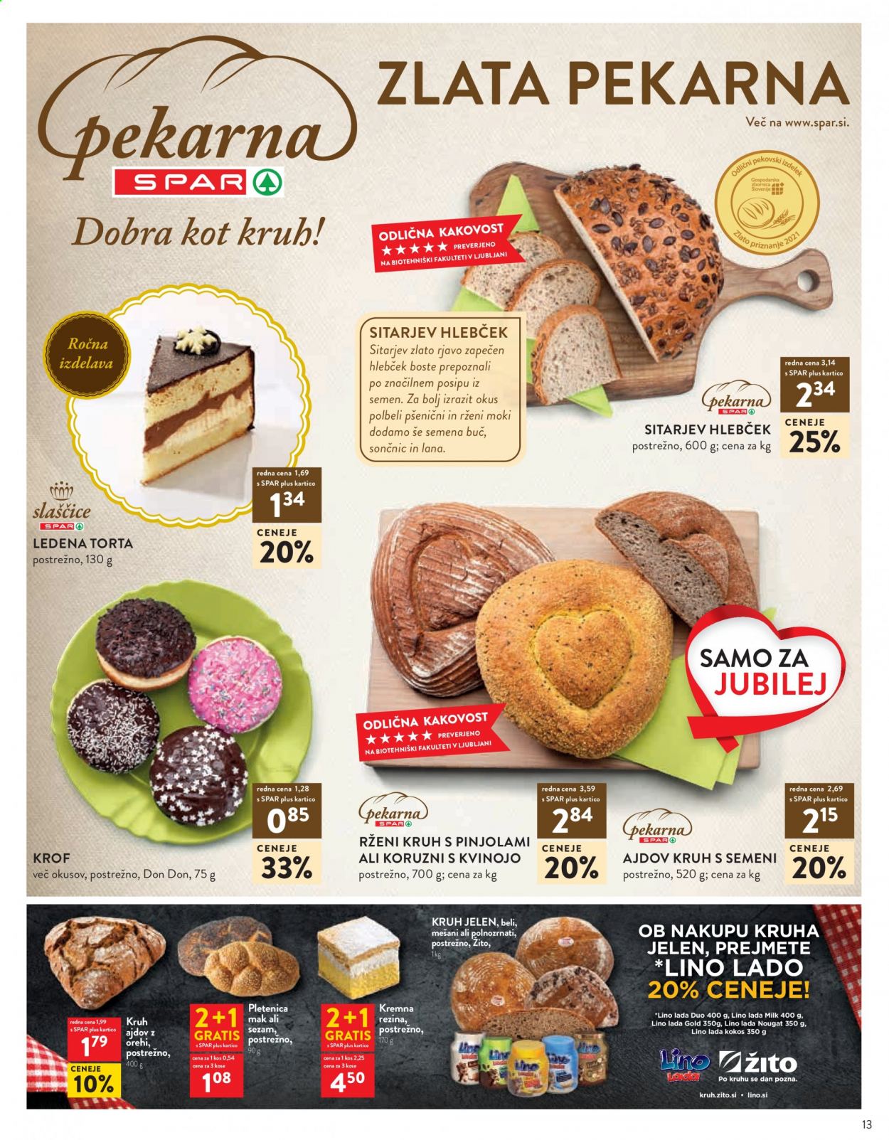 SPAR katalog - 1.9.2021 - 14.9.2021. Stran 13