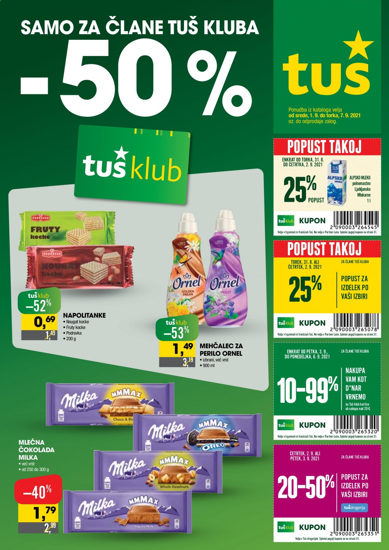 Tuš katalog - 1.9.2021 - 7.9.2021. Stran 1