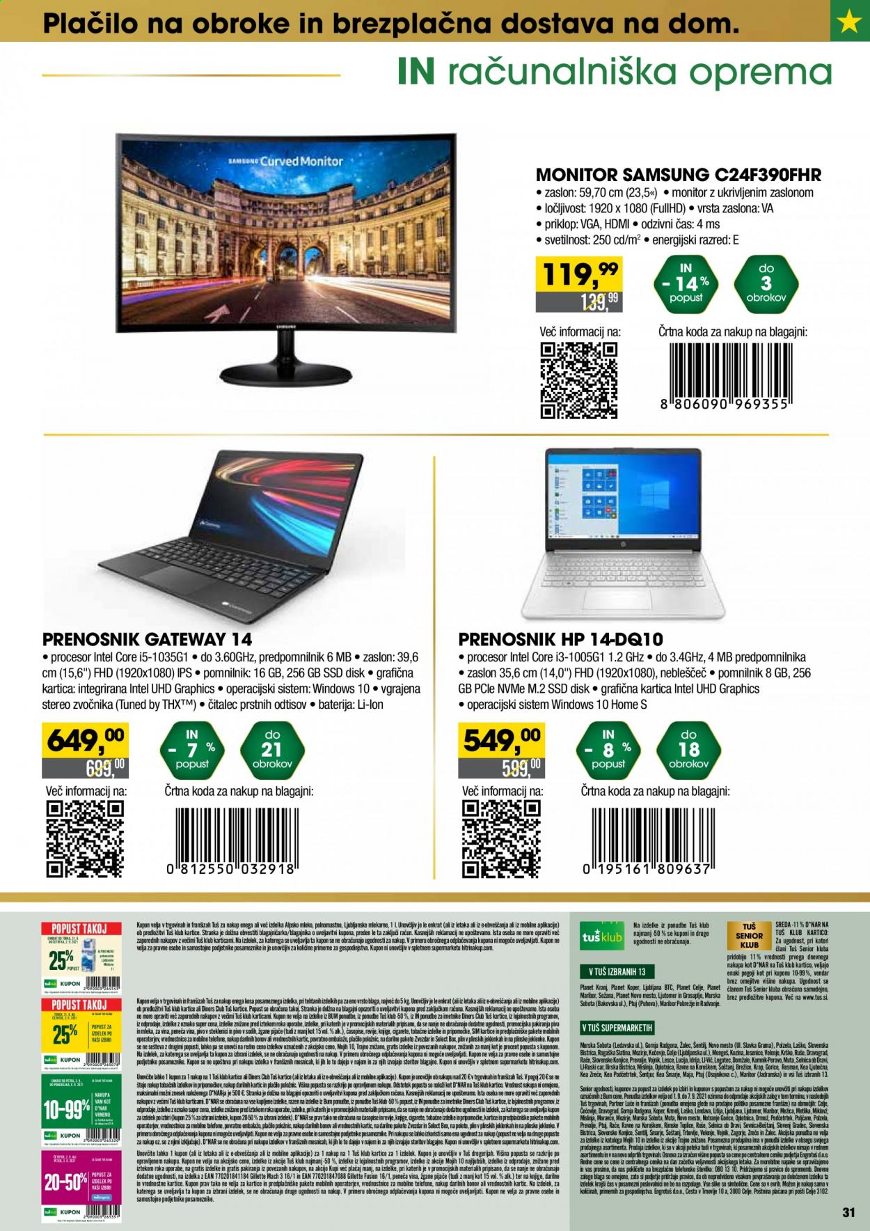 Tuš katalog - 1.9.2021 - 7.9.2021. Stran 31