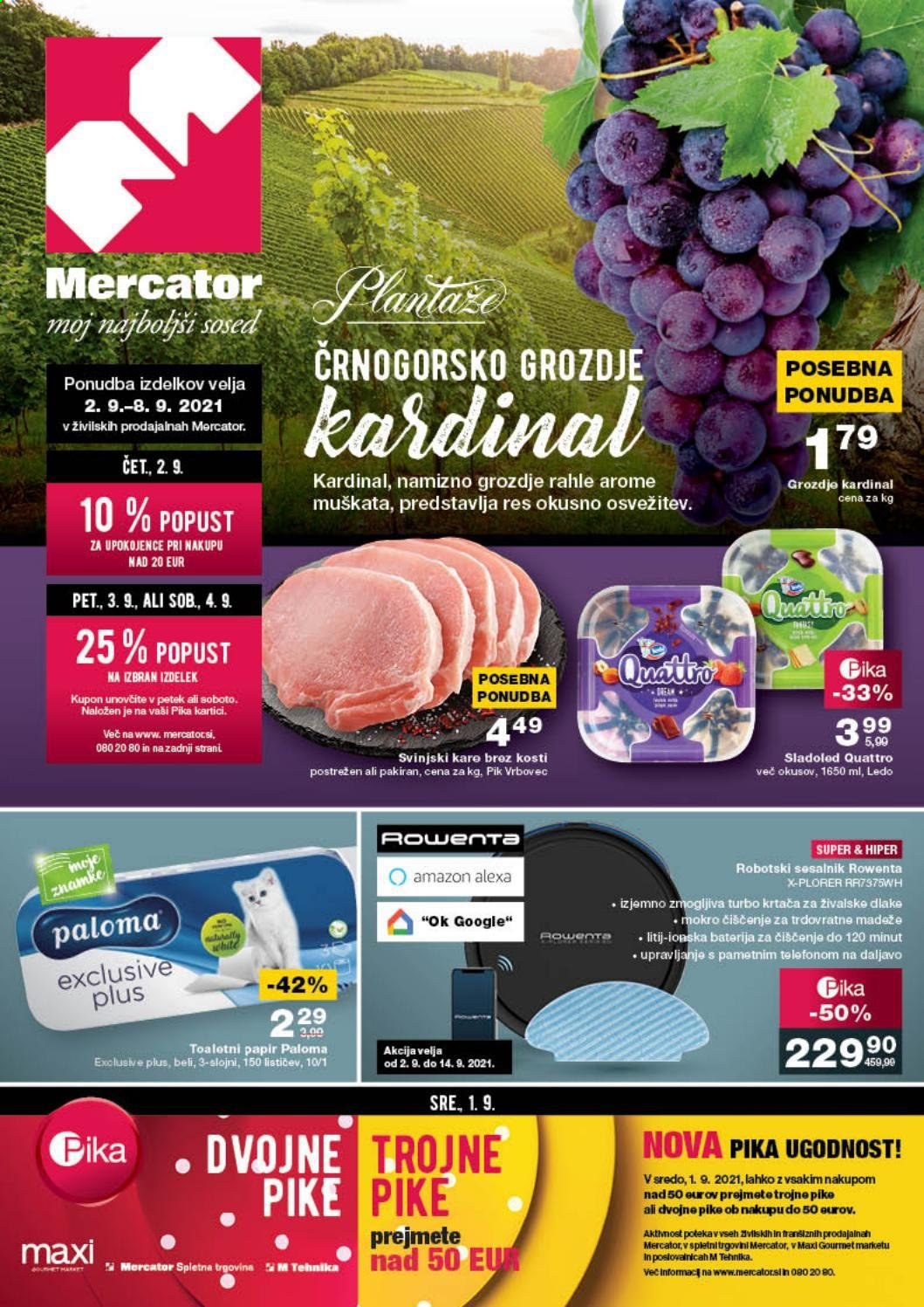 Mercator katalog - 2.9.2021 - 8.9.2021. Stran 1