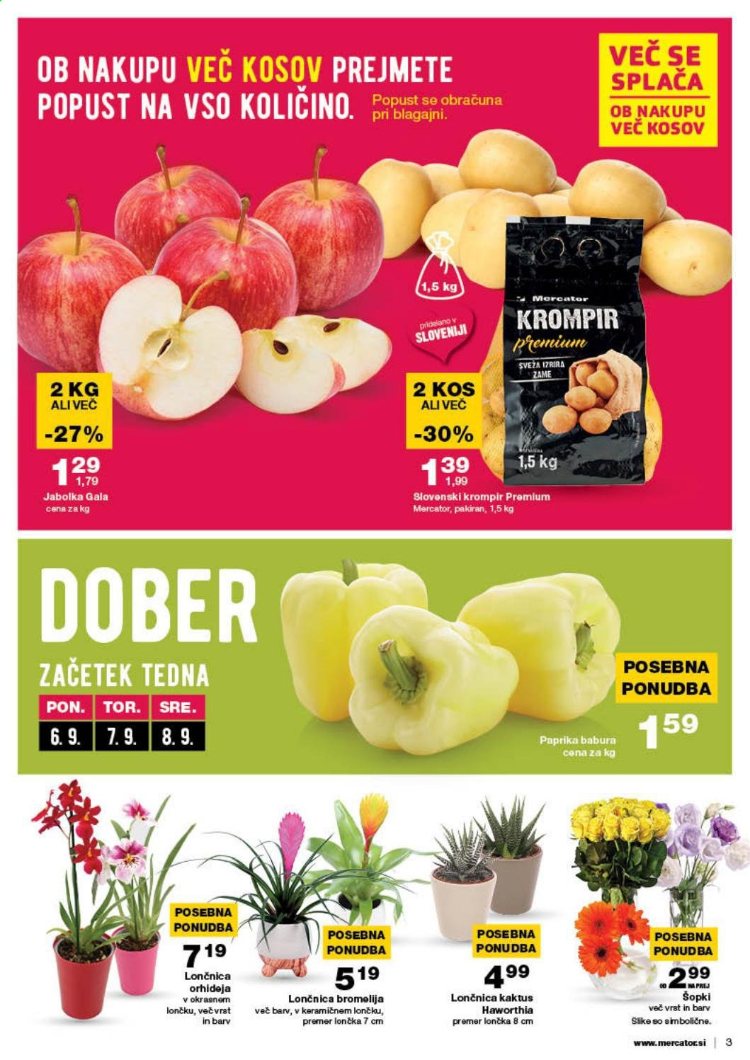 Mercator katalog - 2.9.2021 - 8.9.2021. Stran 3