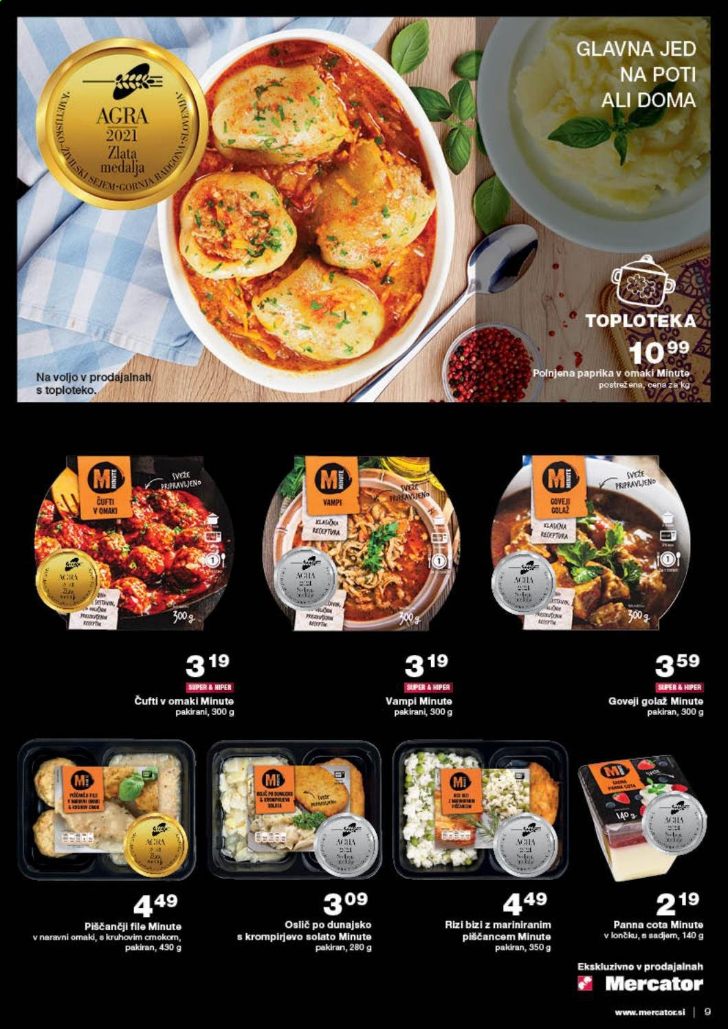 Mercator katalog - 2.9.2021 - 8.9.2021. Stran 9