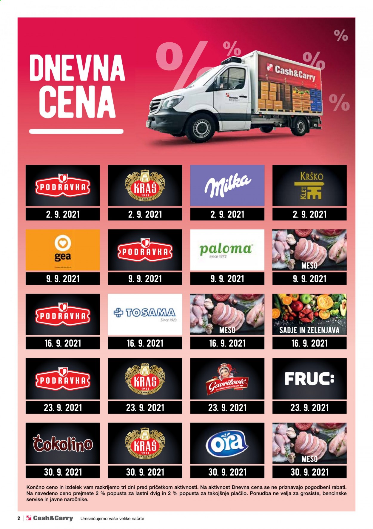 Mercator Cash & Carry katalog - 1.9.2021 - 30.9.2021. Stran 2