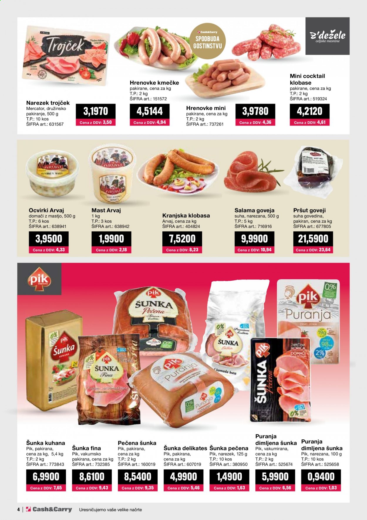 Mercator Cash & Carry katalog - 1.9.2021 - 30.9.2021. Stran 4