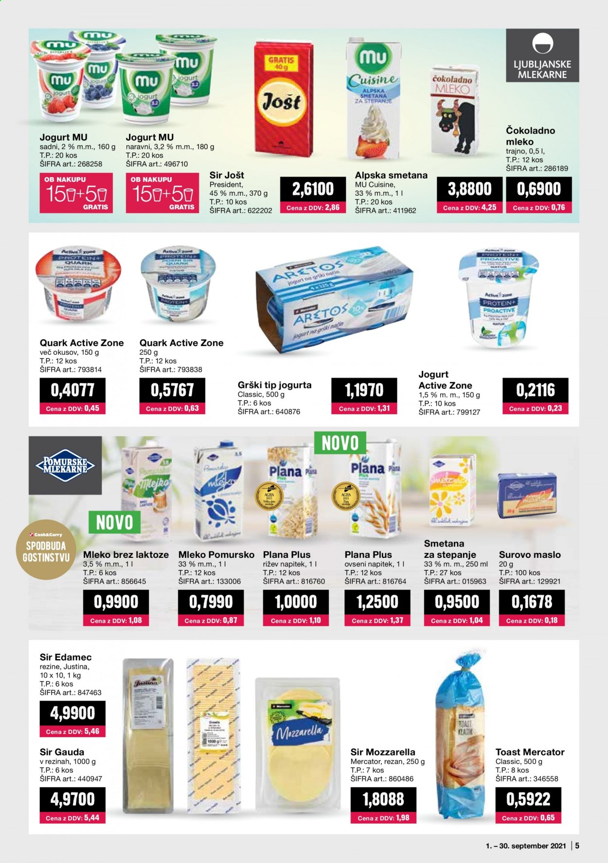 Mercator Cash & Carry katalog - 1.9.2021 - 30.9.2021. Stran 5