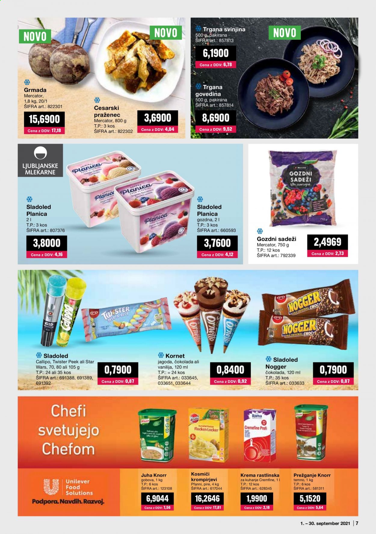 Mercator Cash & Carry katalog - 1.9.2021 - 30.9.2021. Stran 7