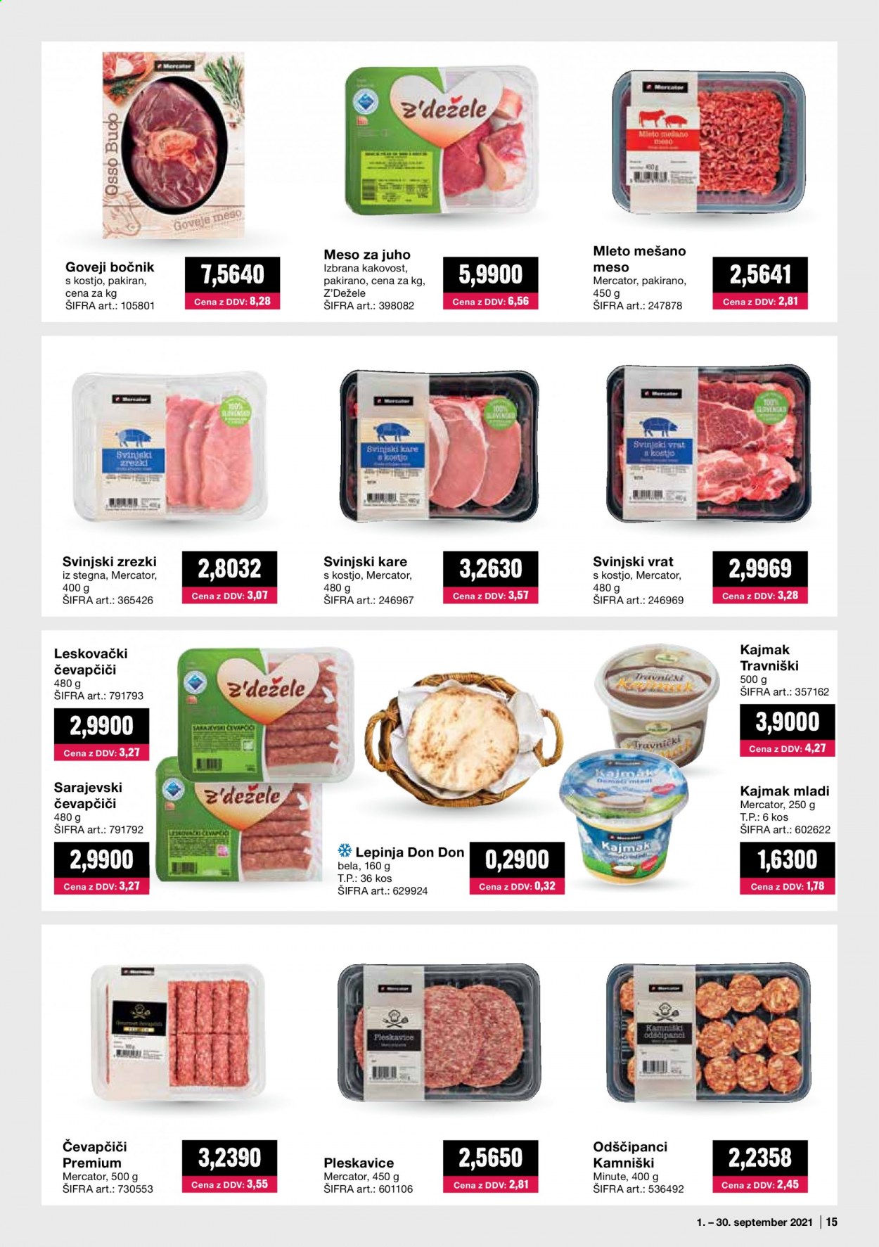 Mercator Cash & Carry katalog - 1.9.2021 - 30.9.2021. Stran 15