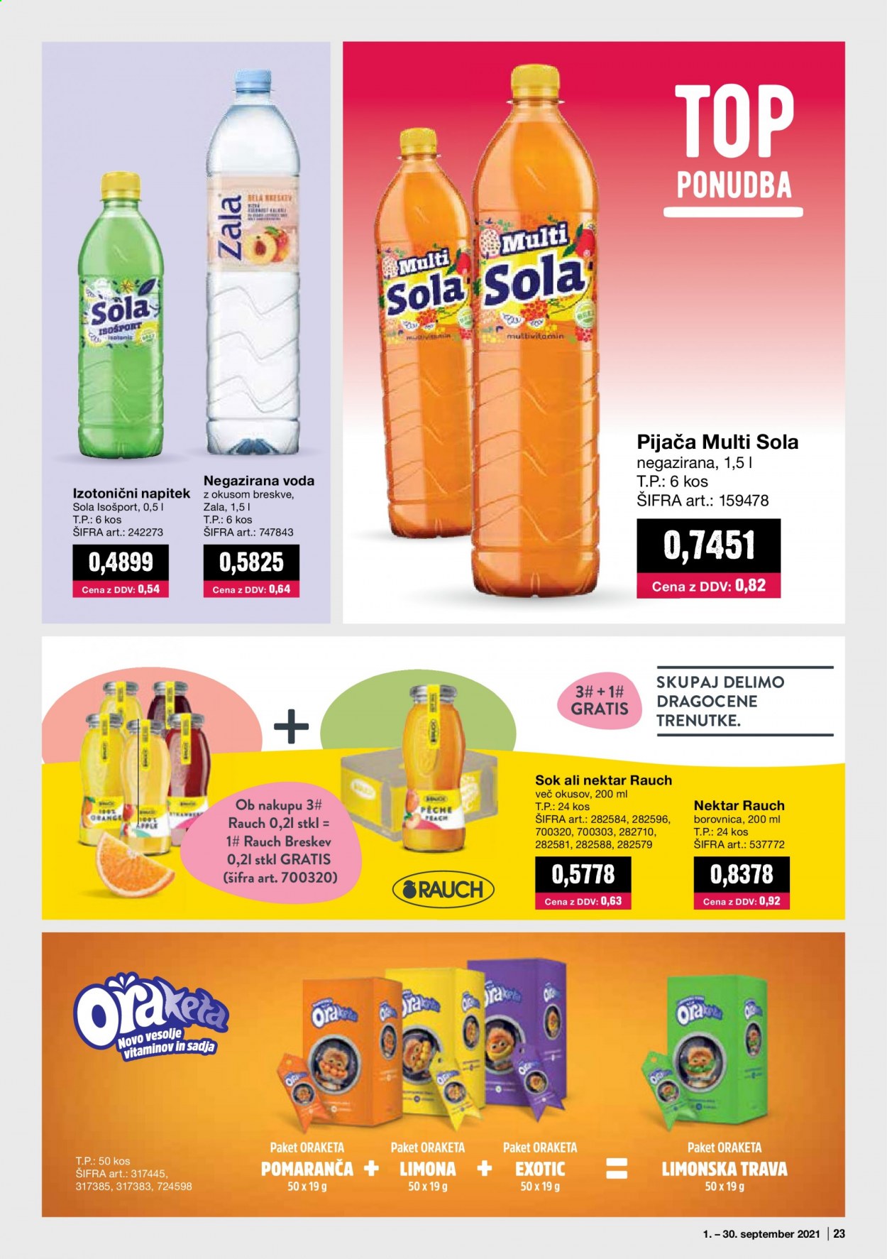 Mercator Cash & Carry katalog - 1.9.2021 - 30.9.2021. Stran 23