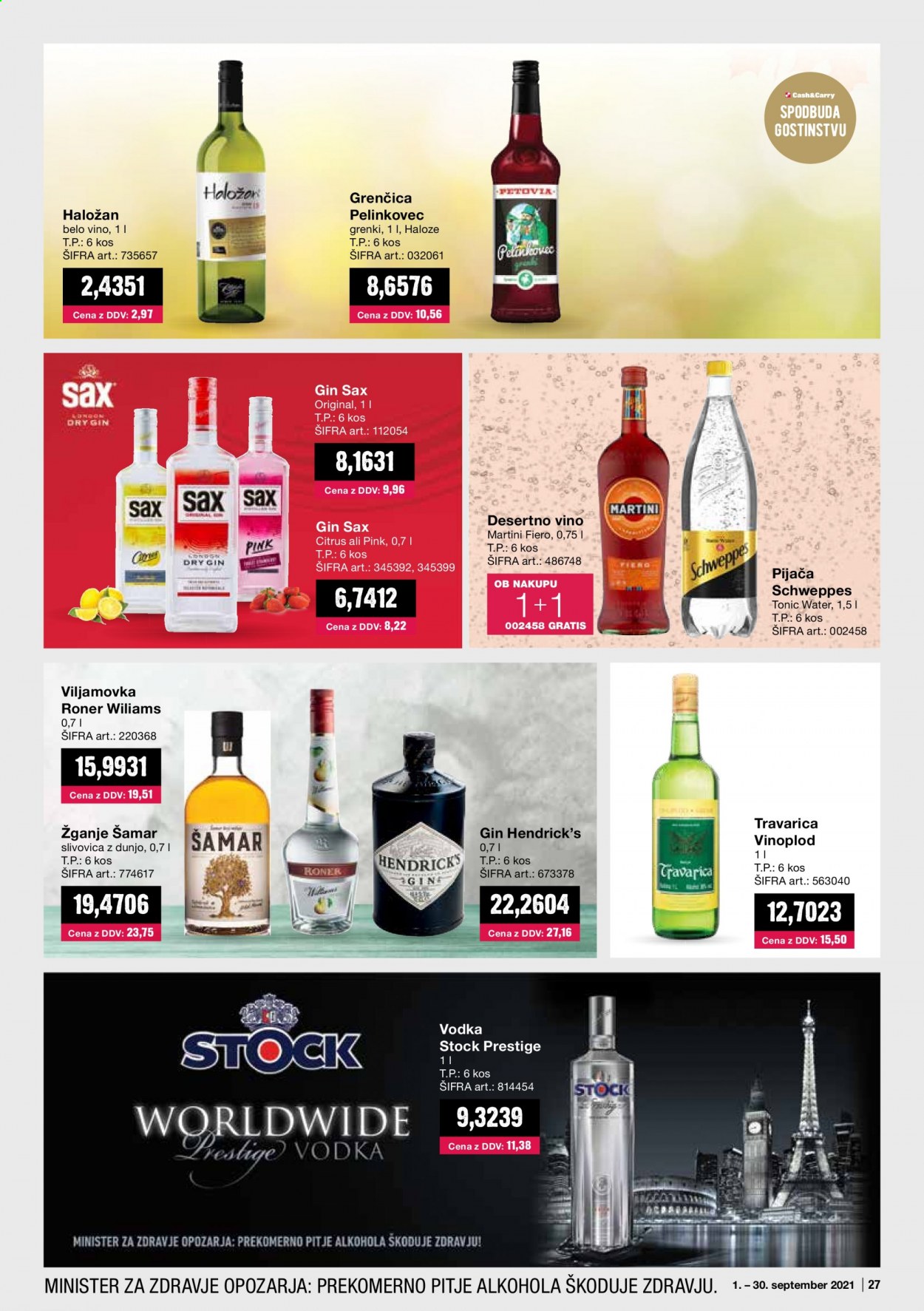 Mercator Cash & Carry katalog - 1.9.2021 - 30.9.2021. Stran 27