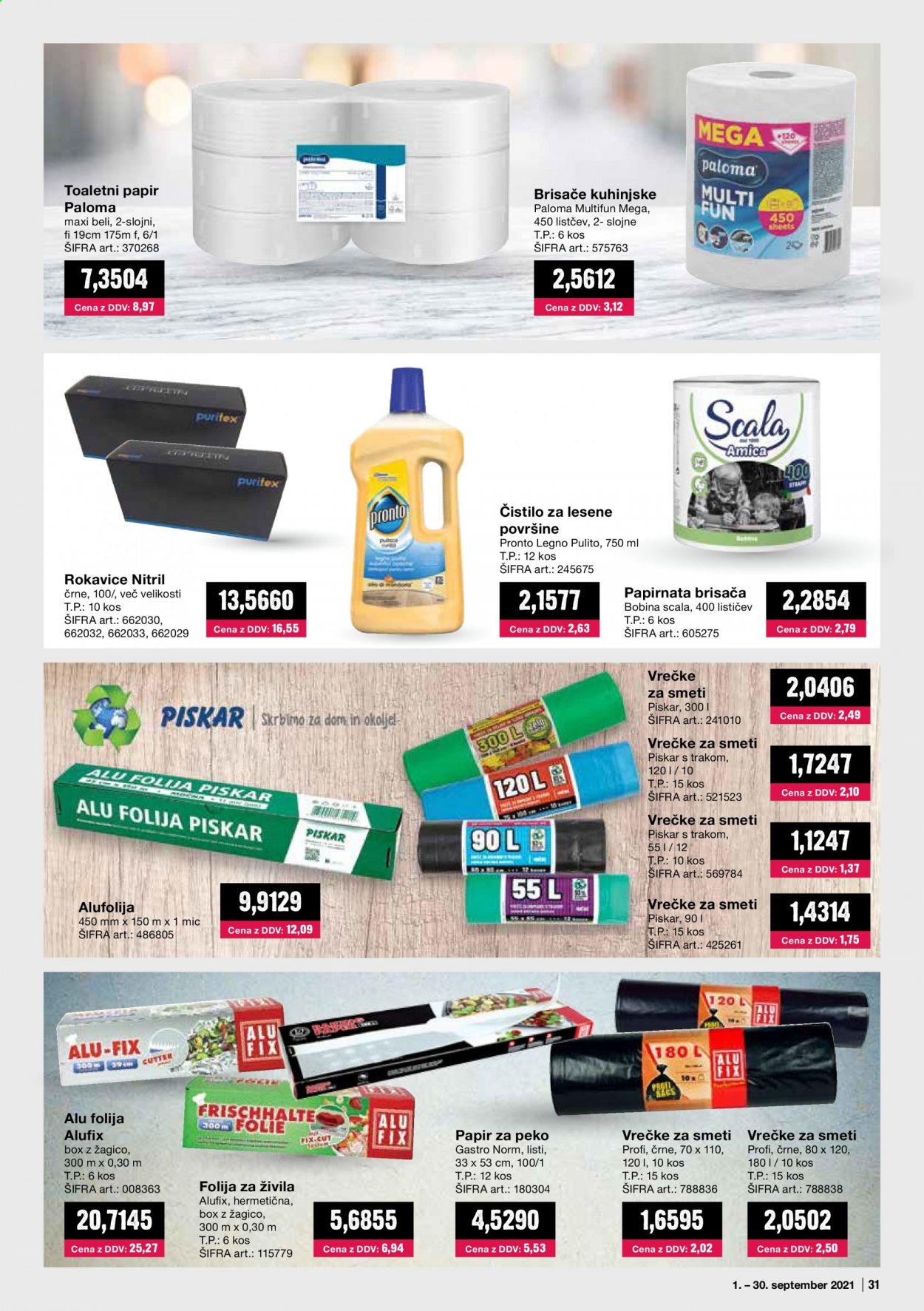 Mercator Cash & Carry katalog - 1.9.2021 - 30.9.2021. Stran 31