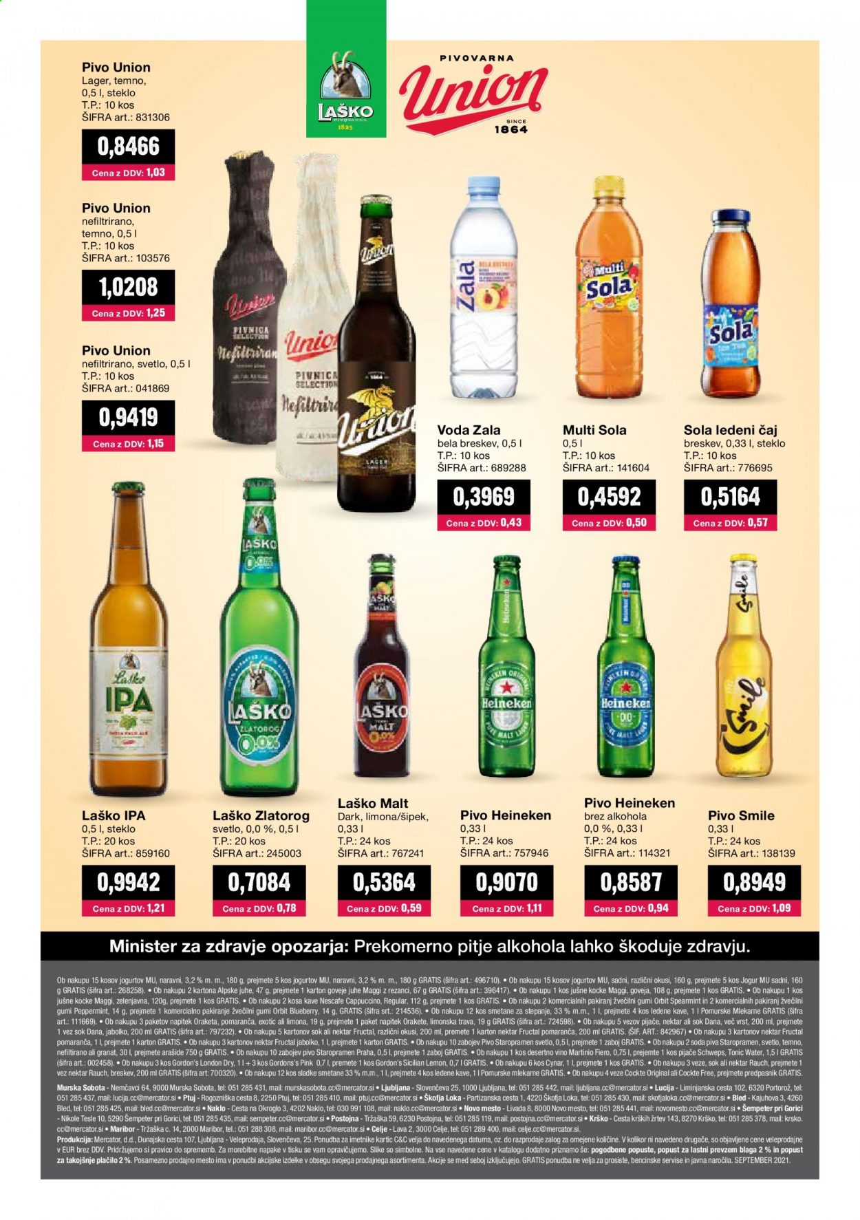 Mercator Cash & Carry katalog - 1.9.2021 - 30.9.2021. Stran 32