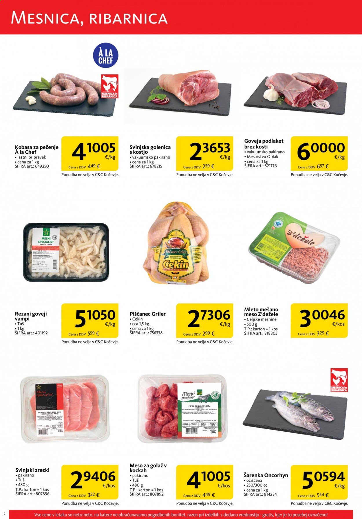 Tuš Cash & Carry katalog - 1.9.2021 - 30.9.2021. Stran 2