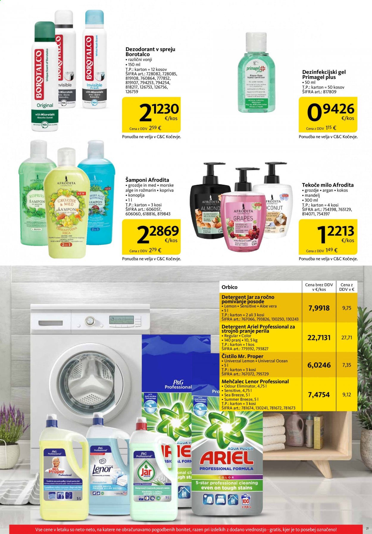 Tuš Cash & Carry katalog - 1.9.2021 - 30.9.2021. Stran 21