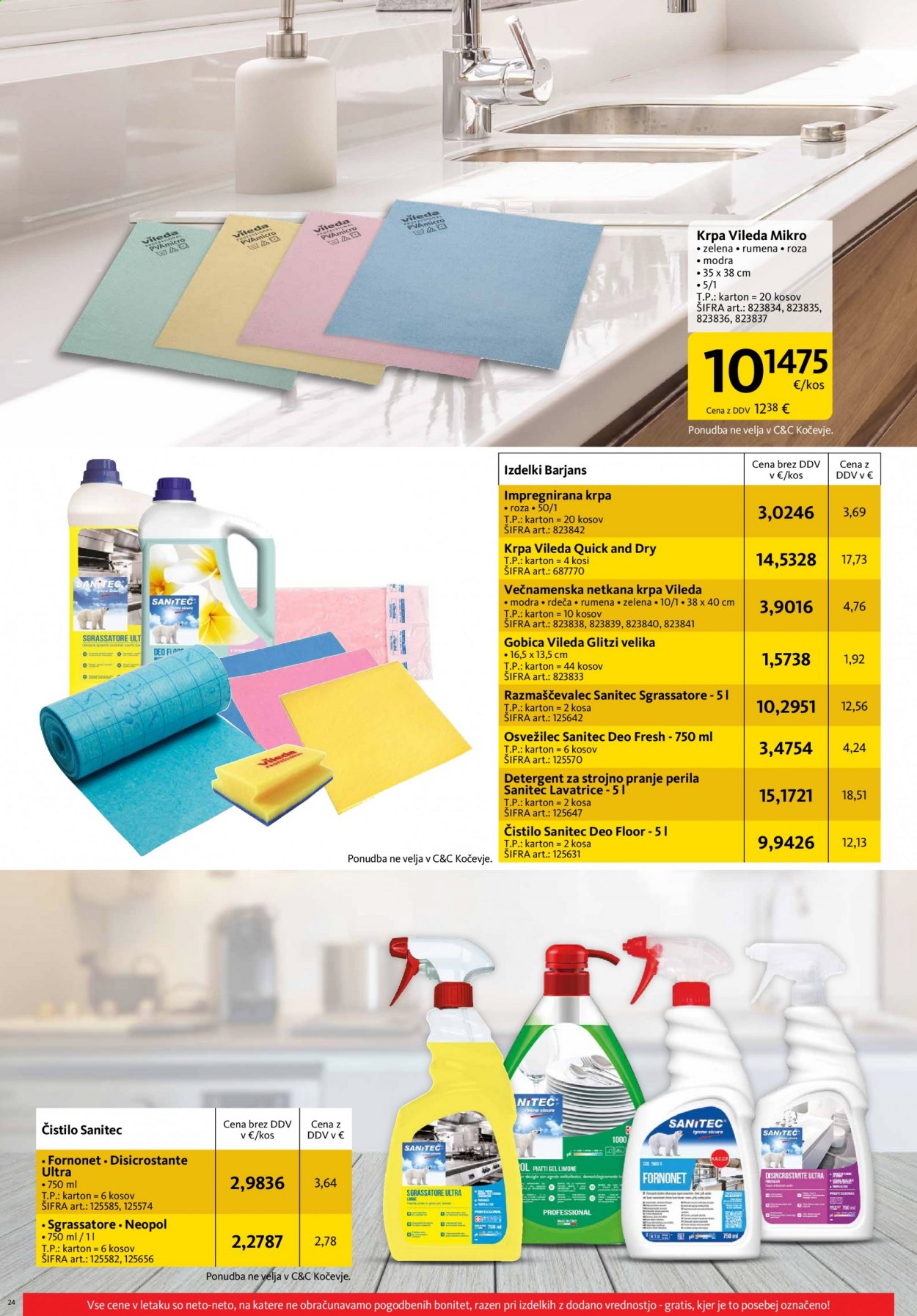 Tuš Cash & Carry katalog - 1.9.2021 - 30.9.2021. Stran 24