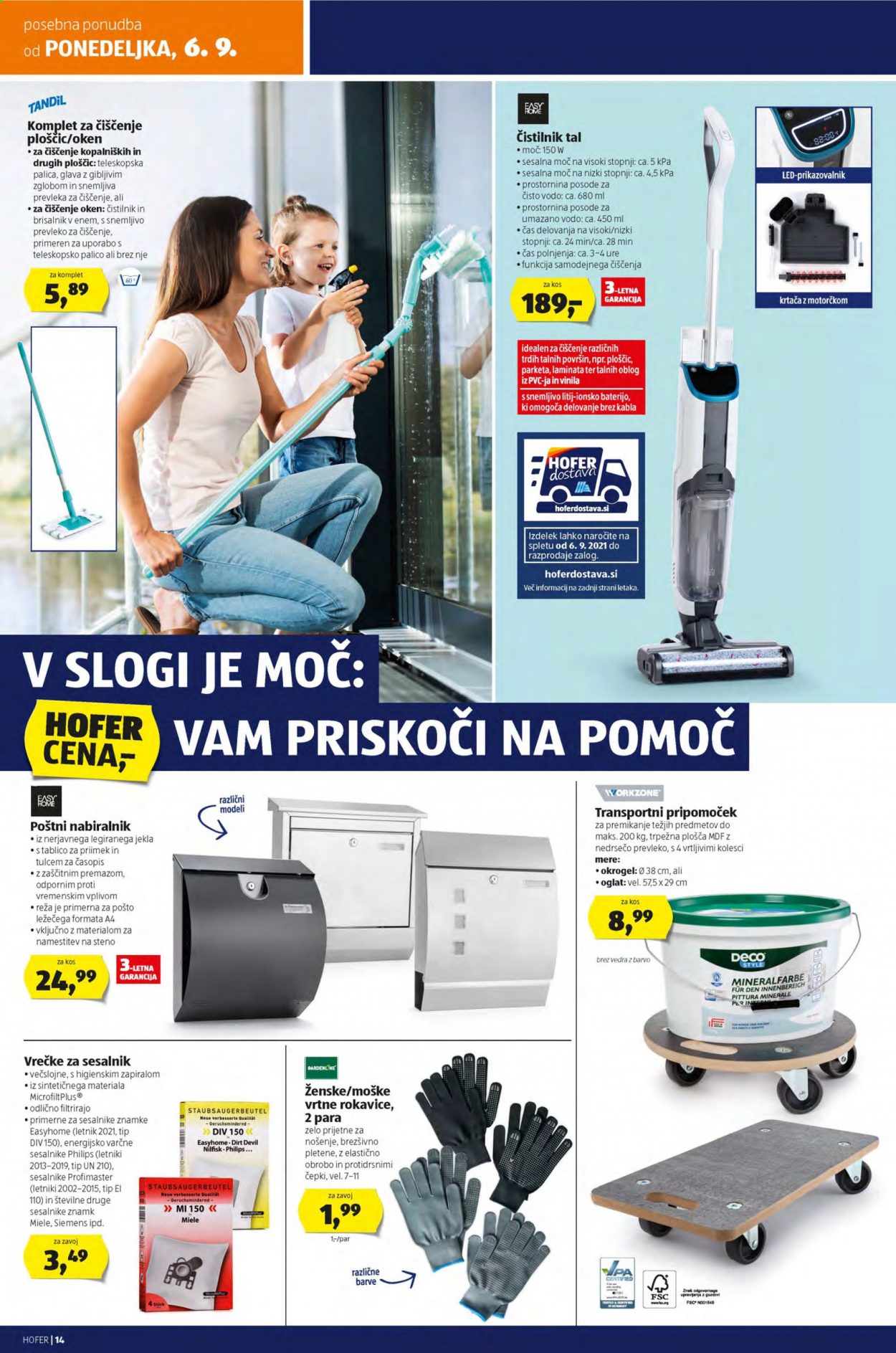 Hofer katalog - 3.9.2021 - 11.9.2021. Stran 14