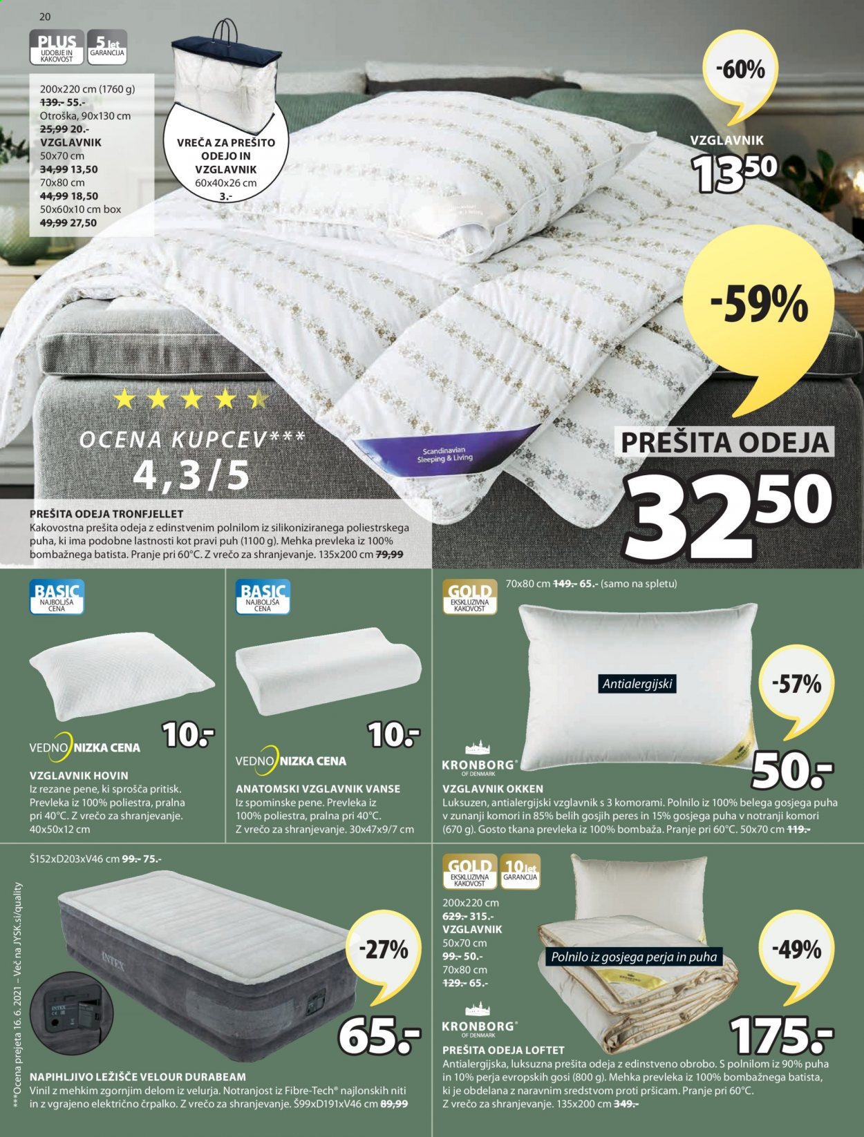 JYSK katalog - 2.9.2021 - 15.9.2021. Stran 20