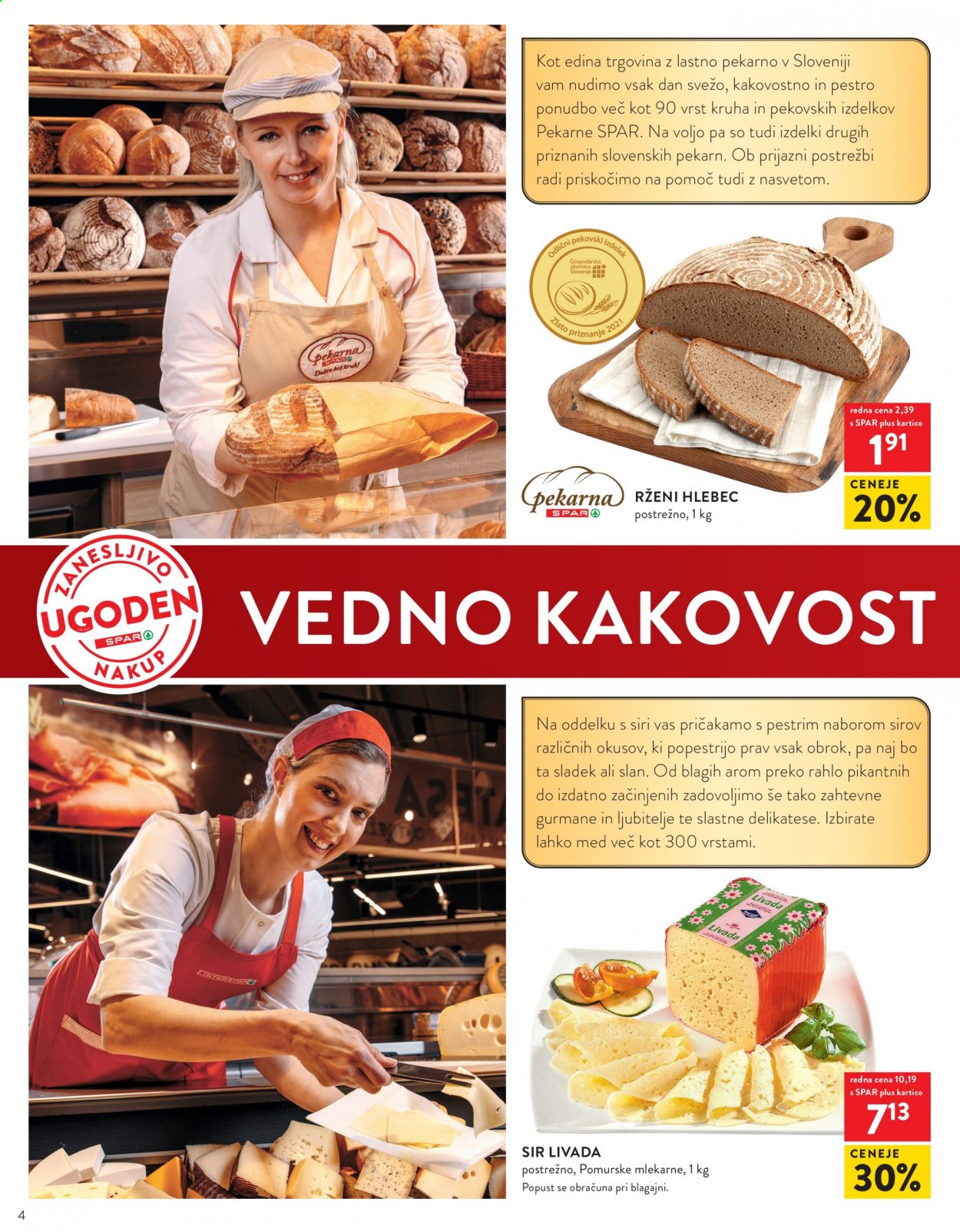 SPAR katalog - 8.9.2021 - 21.9.2021. Stran 4