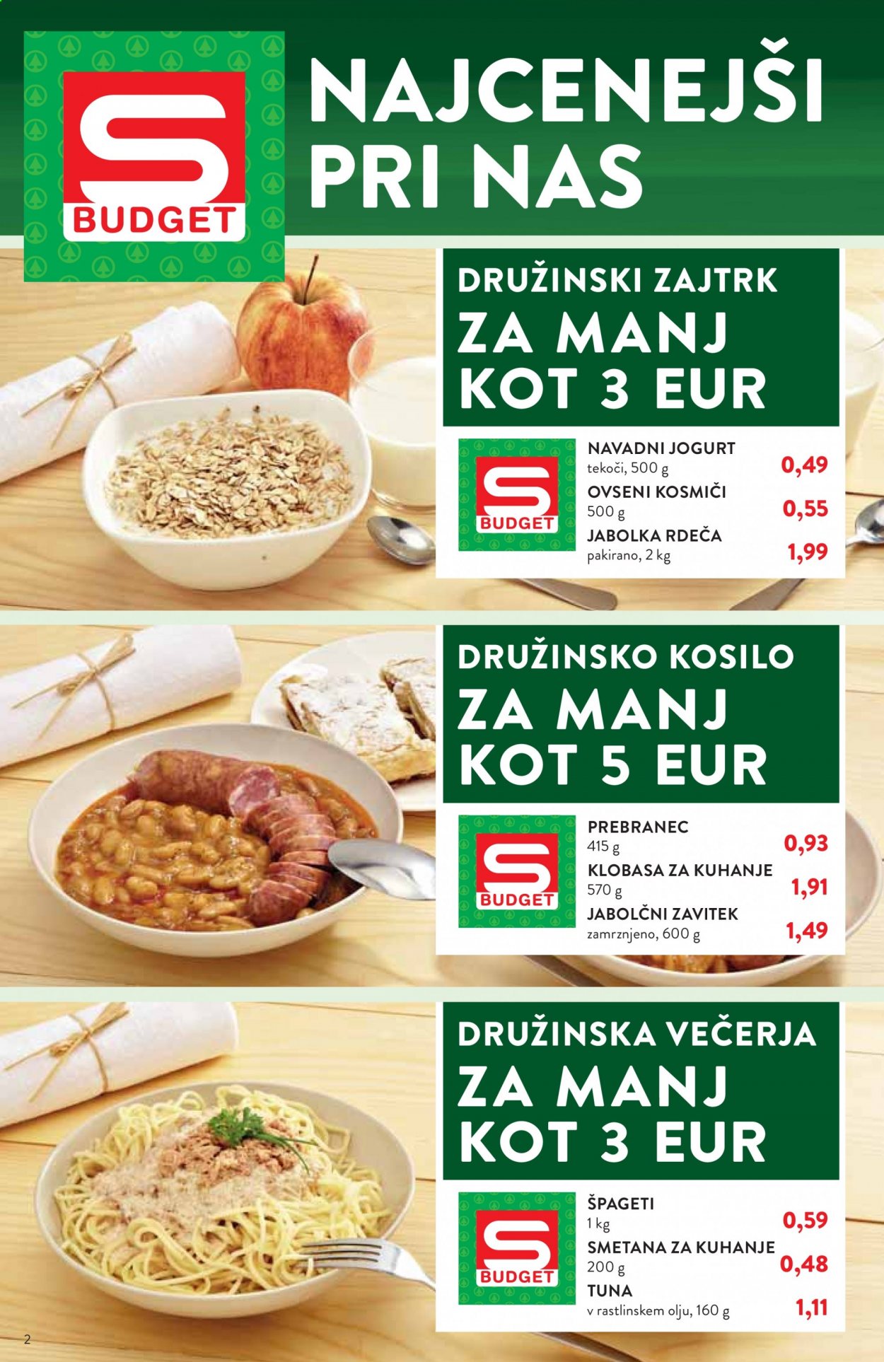 SPAR katalog - 8.9.2021 - 21.9.2021. Stran 2