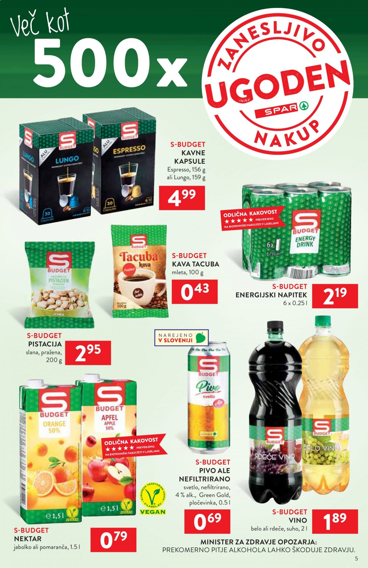 SPAR katalog - 8.9.2021 - 21.9.2021. Stran 5