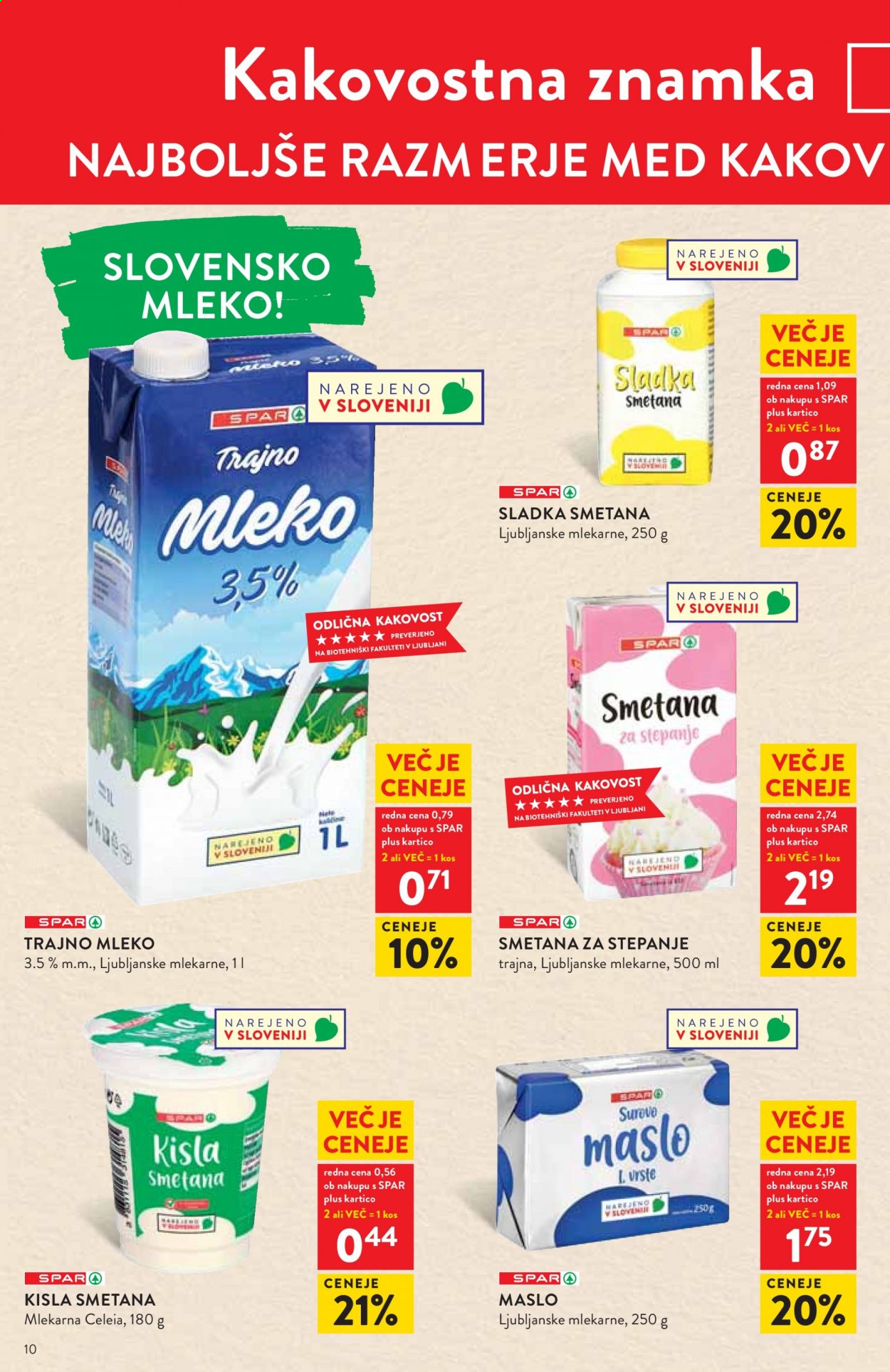 SPAR katalog - 8.9.2021 - 21.9.2021. Stran 10