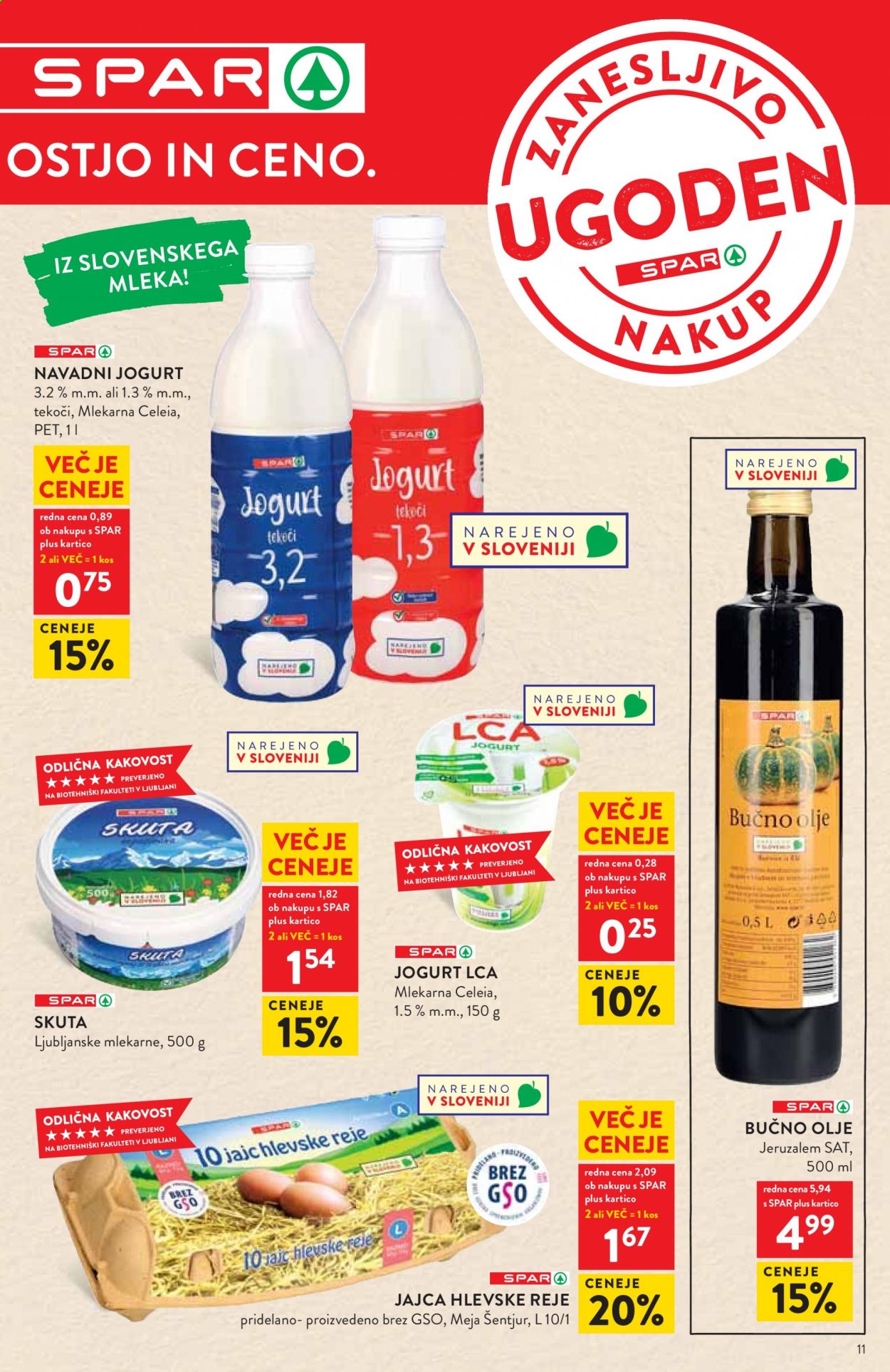 SPAR katalog - 8.9.2021 - 21.9.2021. Stran 11