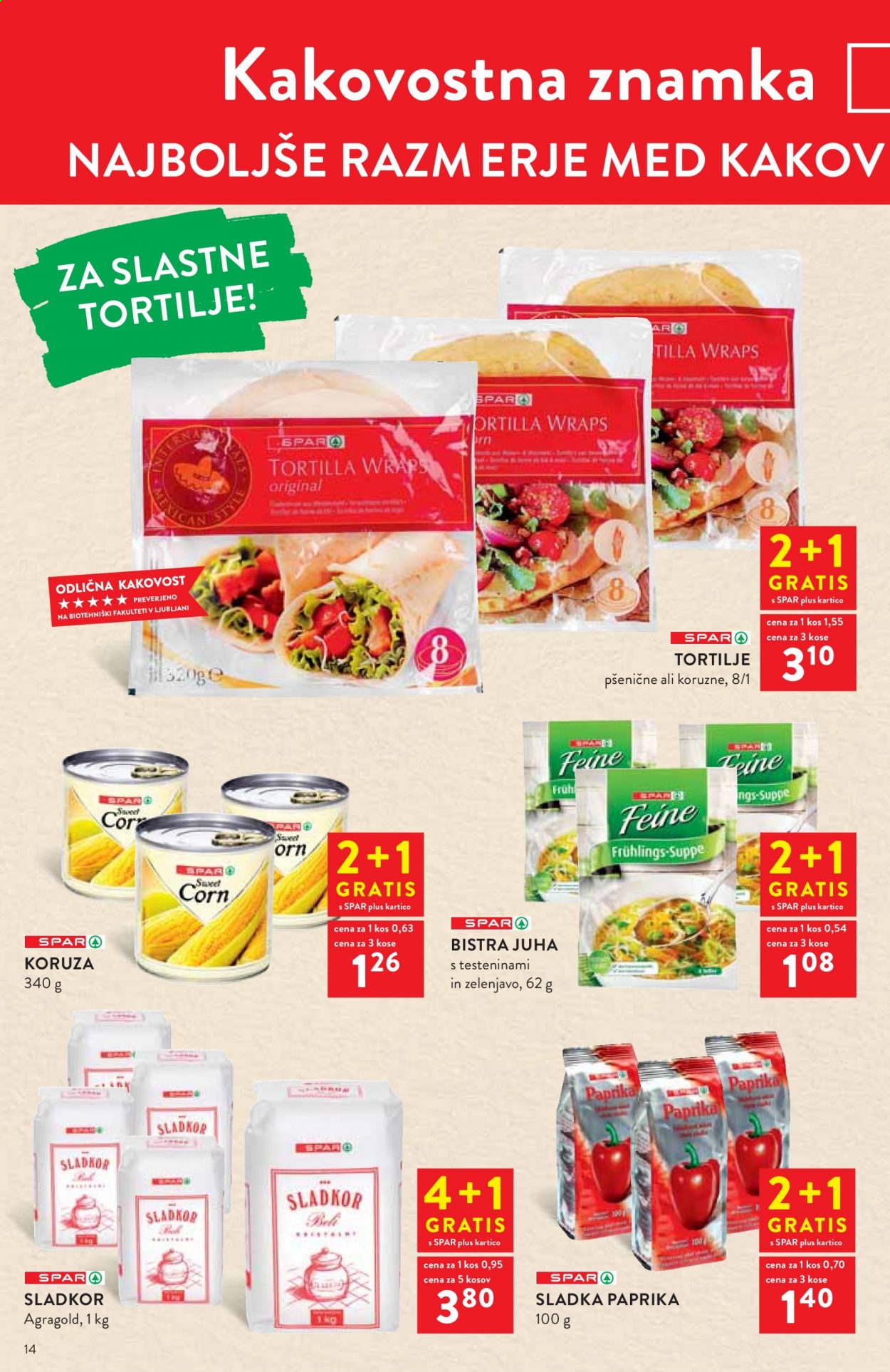 SPAR katalog - 8.9.2021 - 21.9.2021. Stran 14