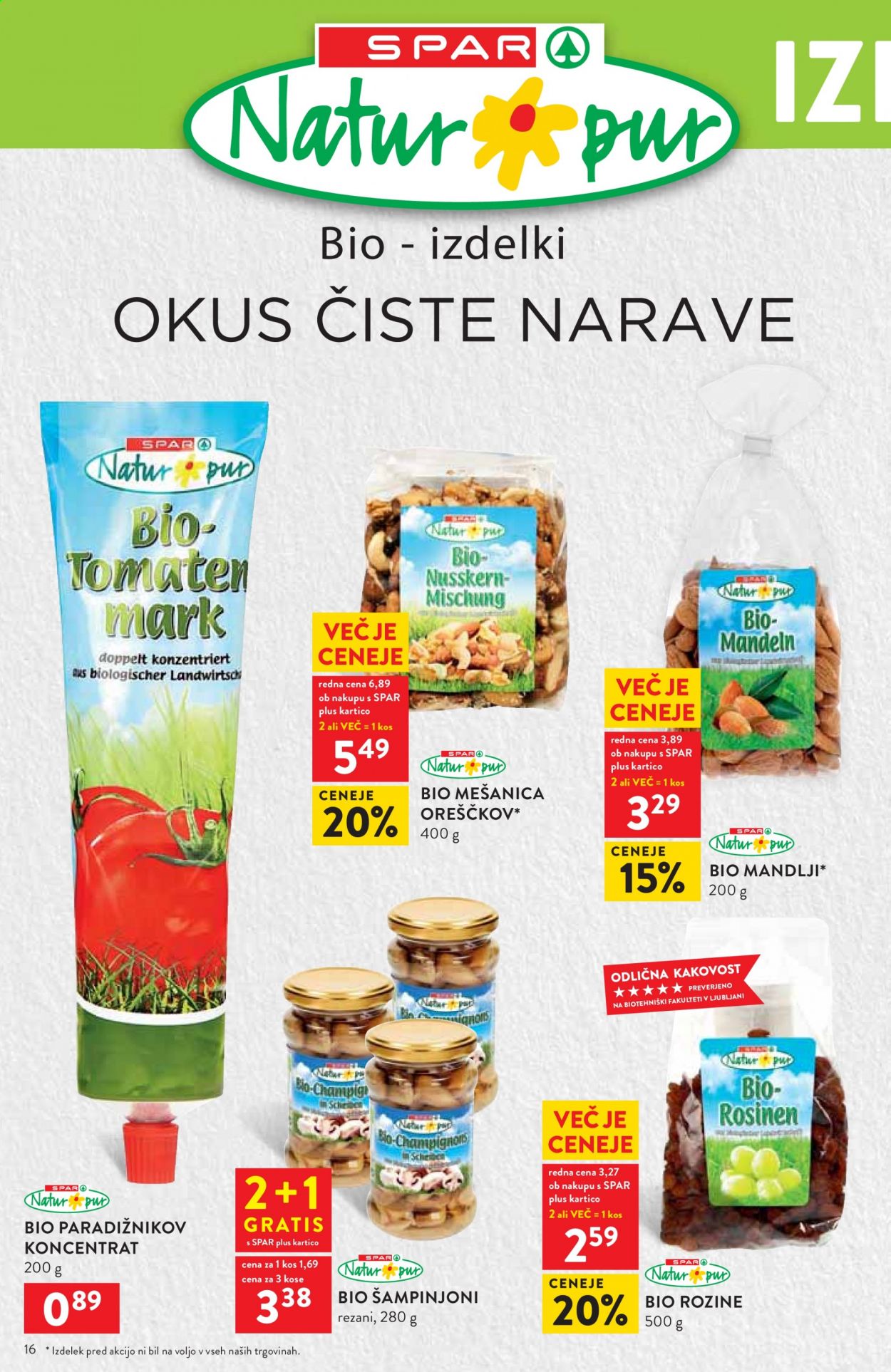 SPAR katalog - 8.9.2021 - 21.9.2021. Stran 16