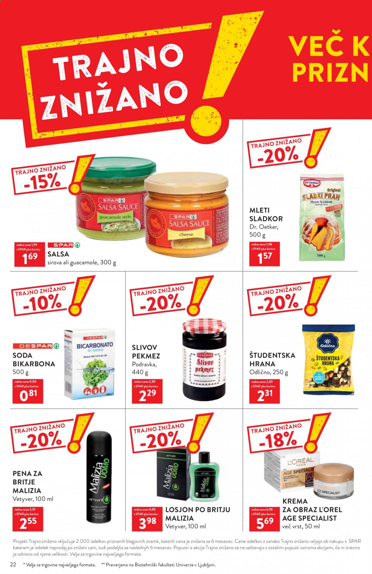 SPAR katalog - 8.9.2021 - 21.9.2021. Stran 22