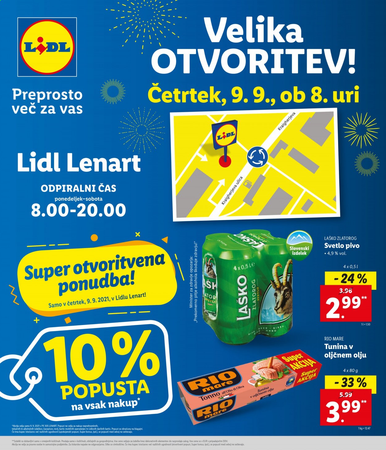 Lidl katalog - 9.9.2021 - 15.9.2021. Stran 1