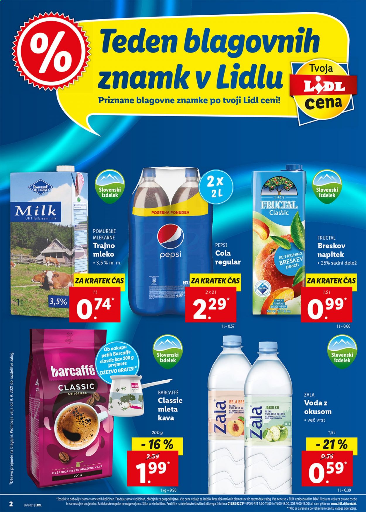 Lidl katalog - 9.9.2021 - 19.9.2021. Stran 2