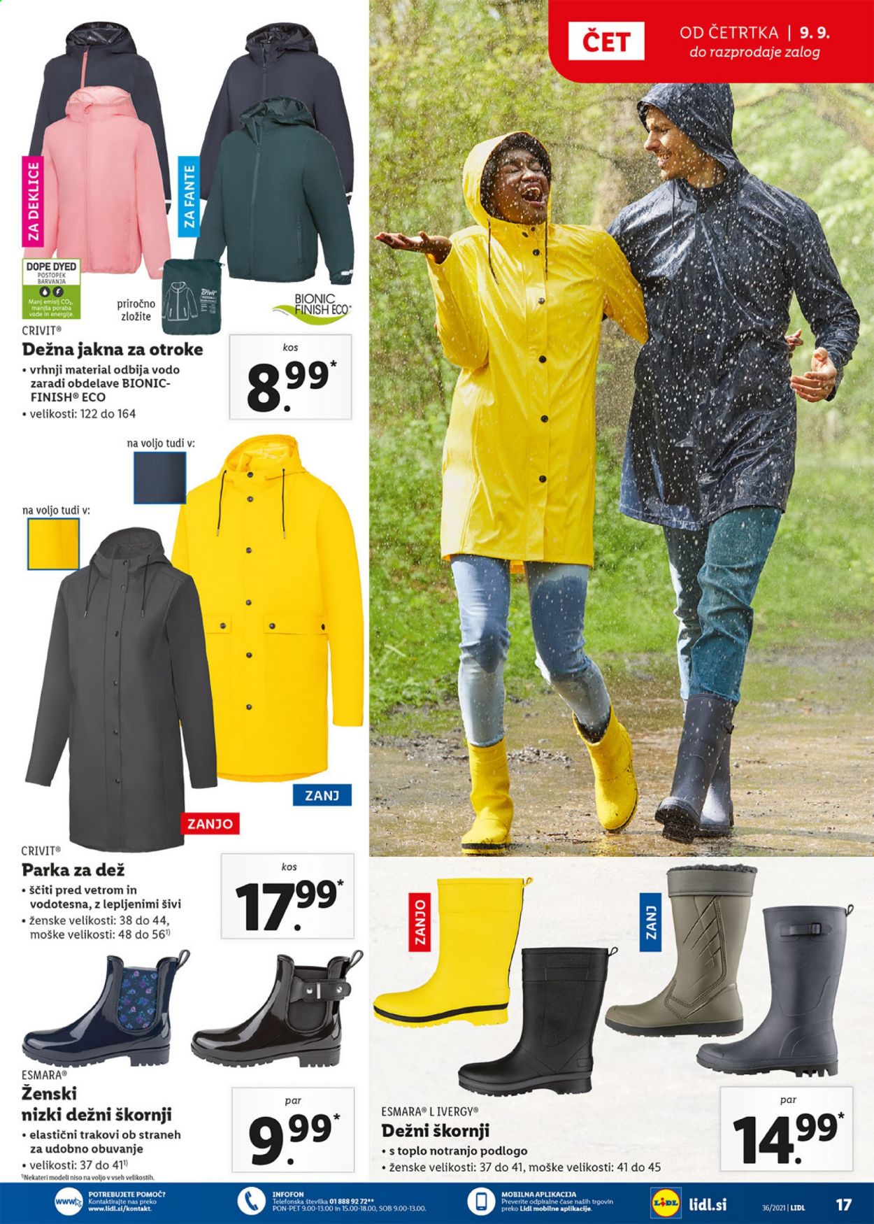 Lidl katalog - 9.9.2021 - 19.9.2021. Stran 17