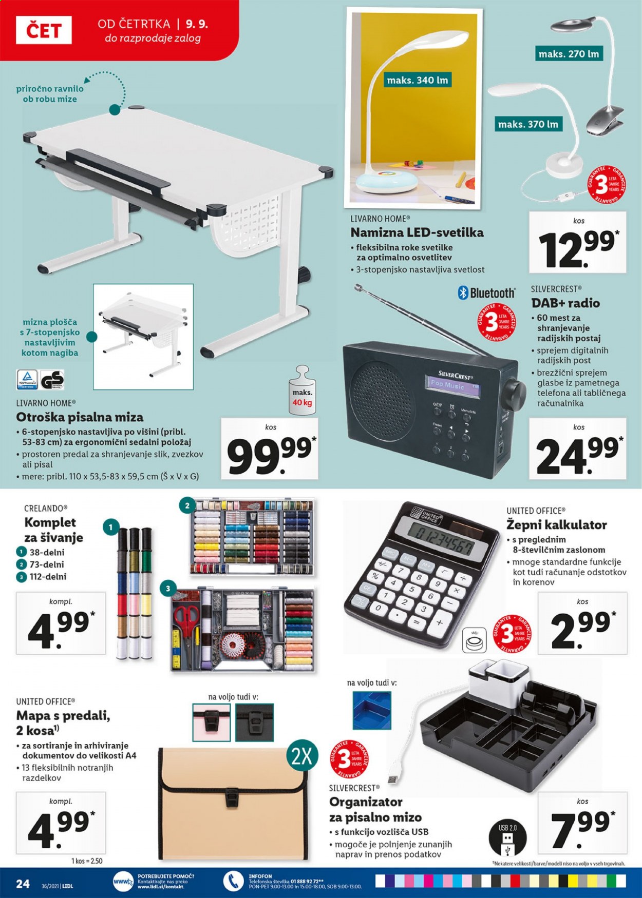 Lidl katalog - 9.9.2021 - 19.9.2021. Stran 24