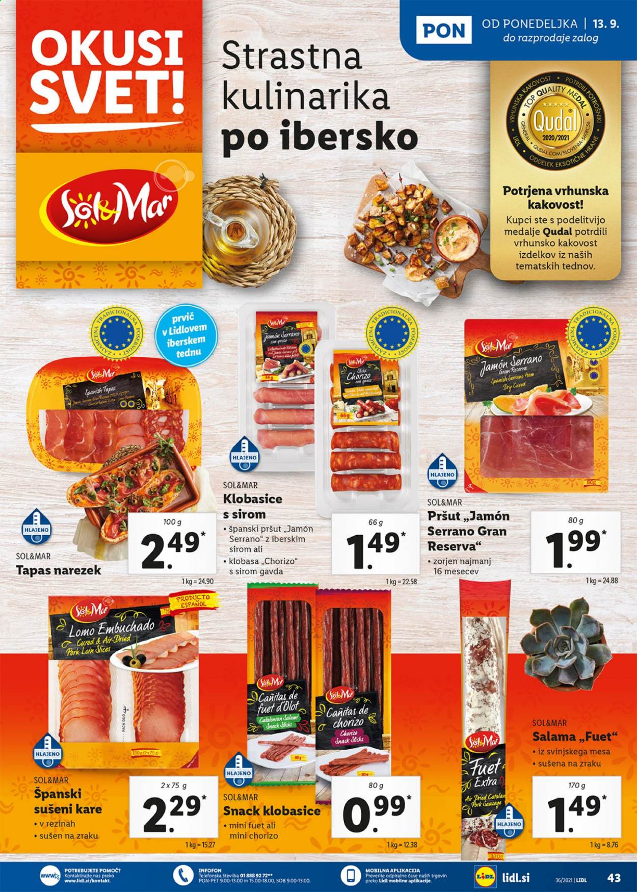 Lidl katalog - 9.9.2021 - 19.9.2021. Stran 43