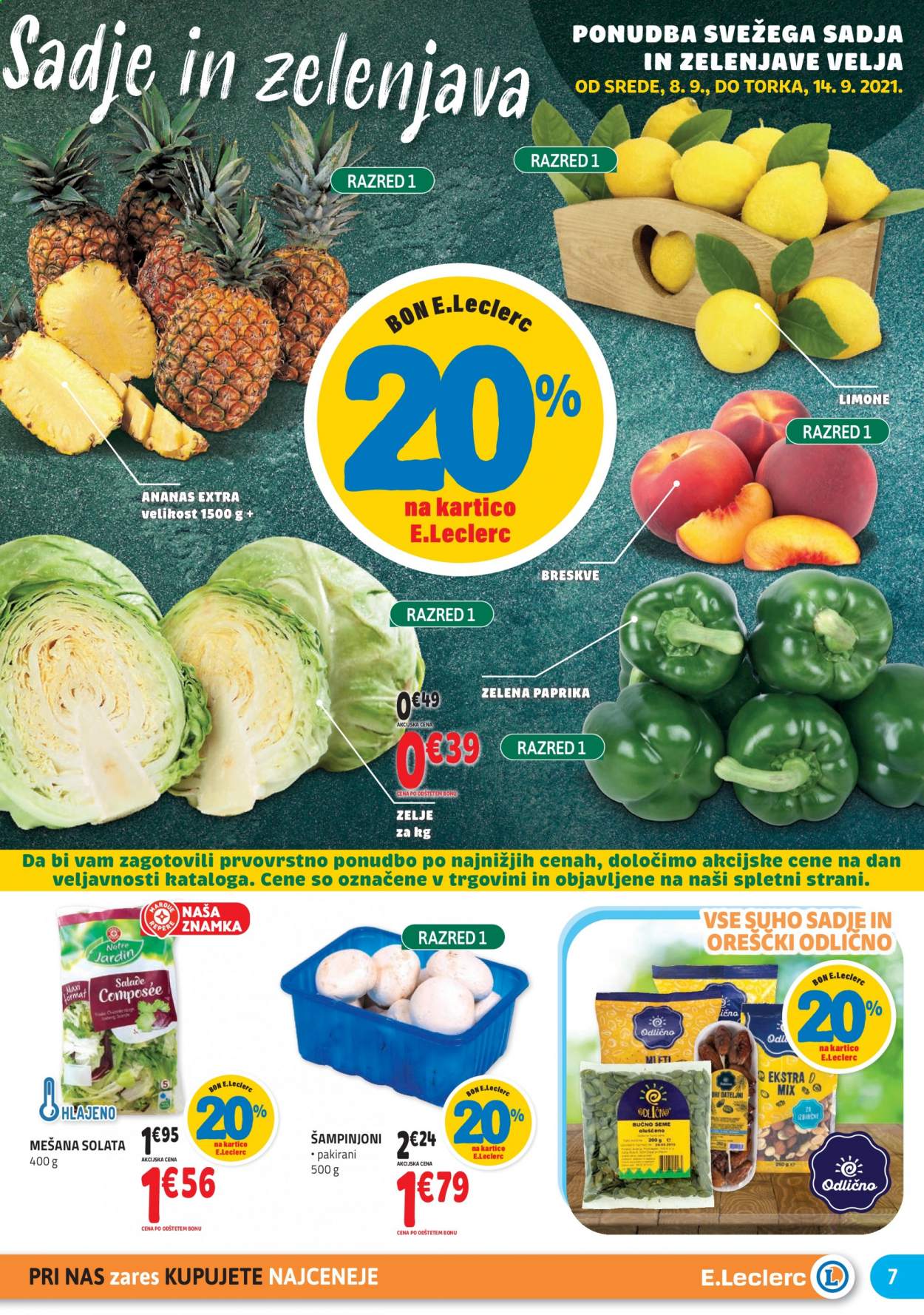 E.Leclerc katalog - 8.9.2021 - 18.9.2021. Stran 7