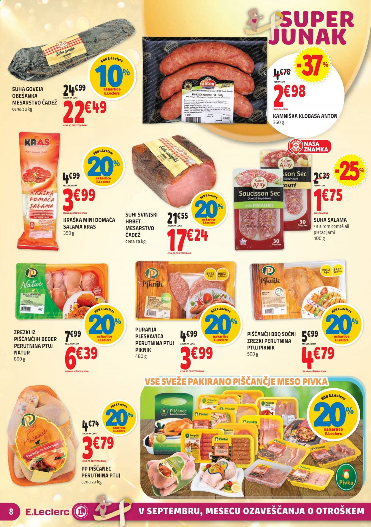E.Leclerc katalog - 8.9.2021 - 18.9.2021. Stran 8