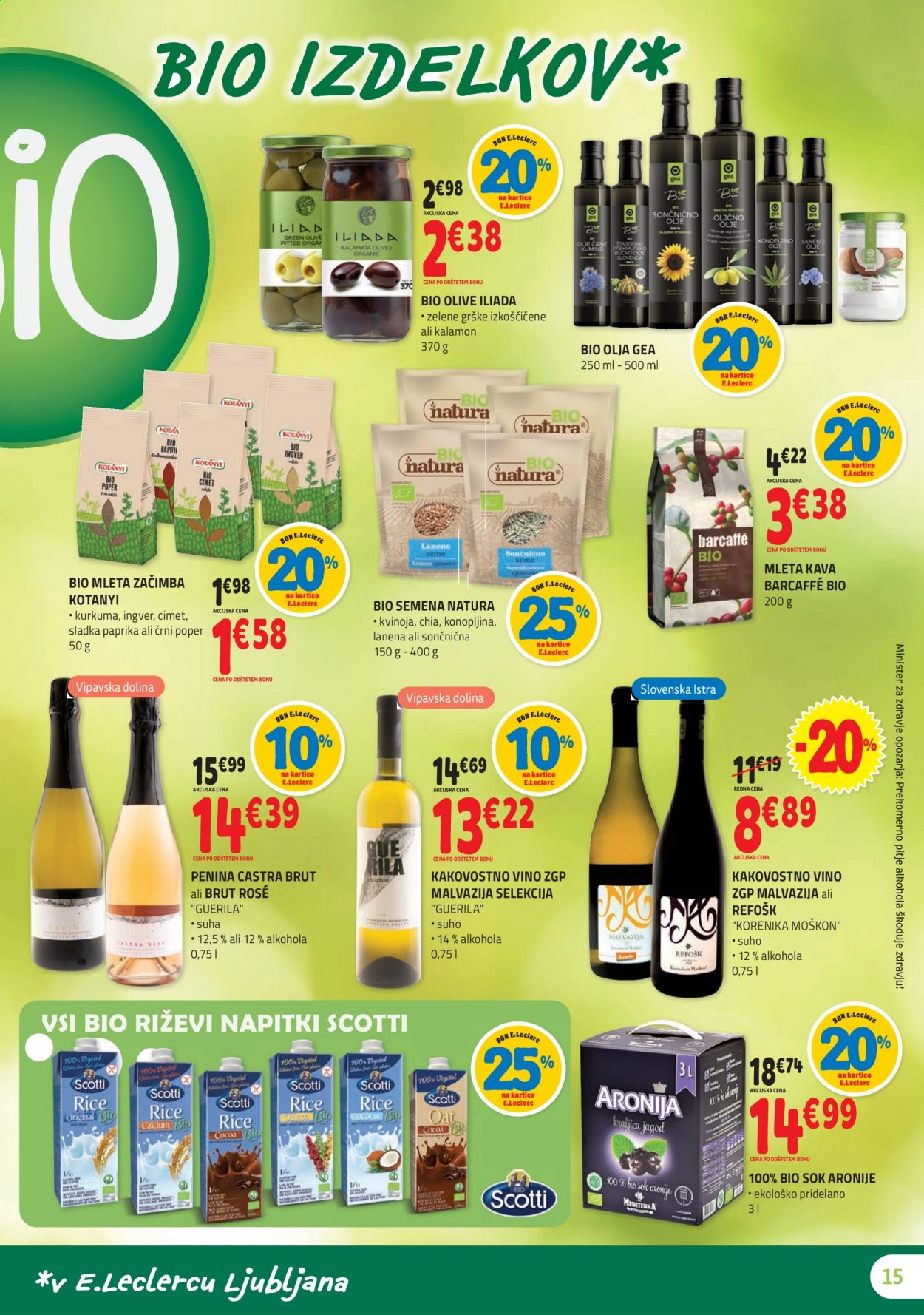 E.Leclerc katalog - 8.9.2021 - 18.9.2021. Stran 15