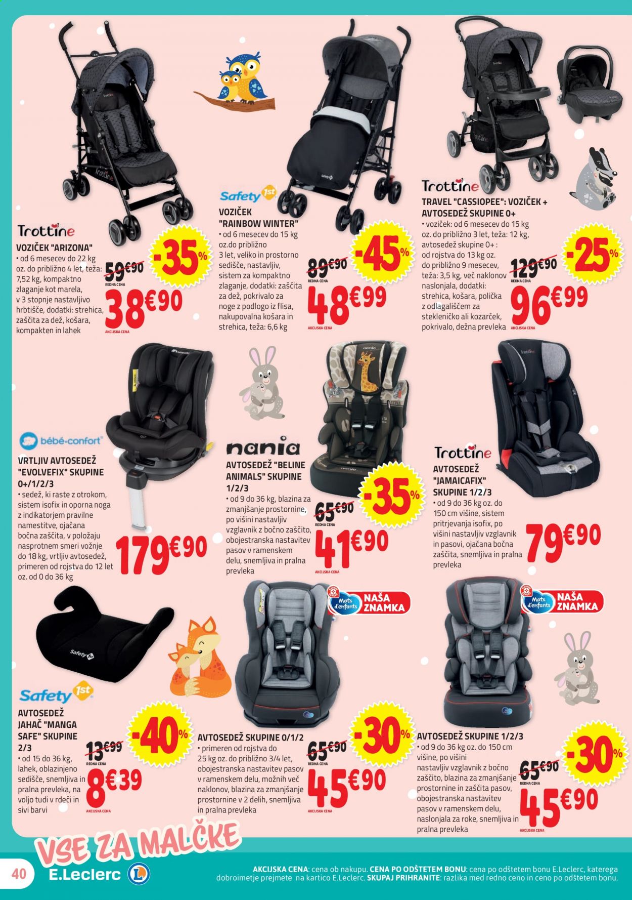 E.Leclerc katalog - 8.9.2021 - 18.9.2021. Stran 40