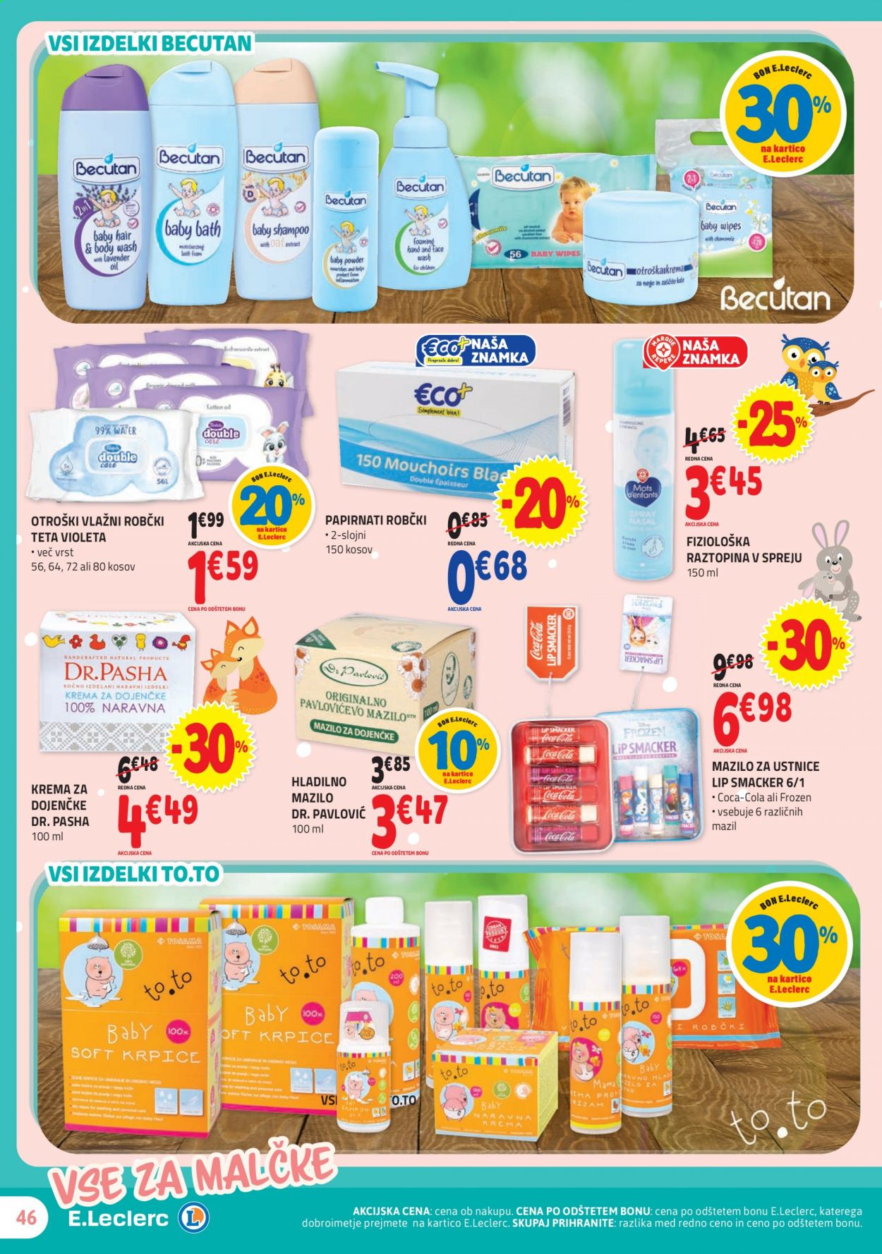 E.Leclerc katalog - 8.9.2021 - 18.9.2021. Stran 46