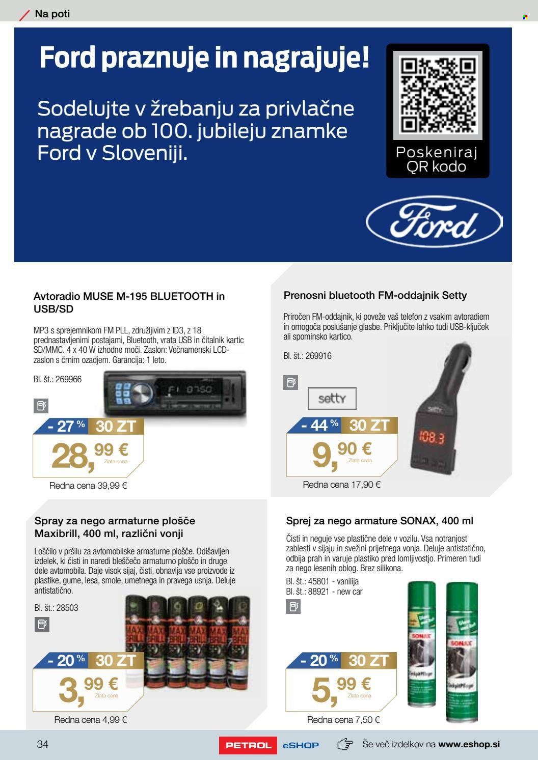 Petrol katalog - 1.9.2021 - 10.11.2021. Stran 34