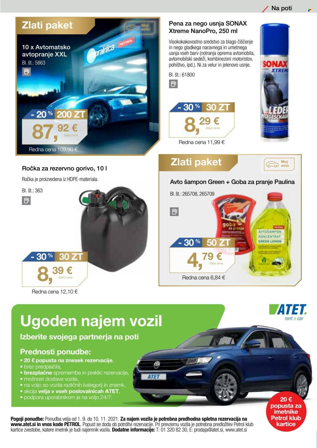 Petrol katalog - 1.9.2021 - 10.11.2021. Stran 39