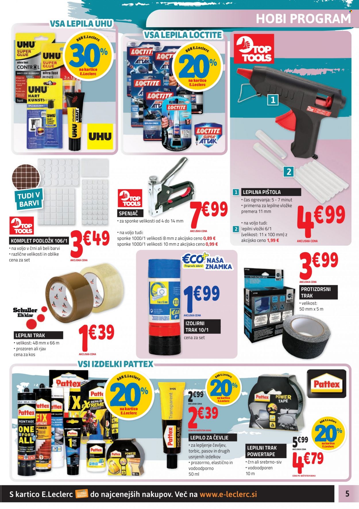 E.Leclerc katalog - 8.9.2021 - 18.9.2021. Stran 5