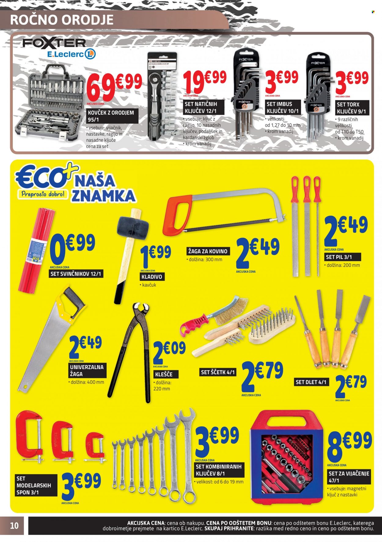 E.Leclerc katalog - 8.9.2021 - 18.9.2021. Stran 10