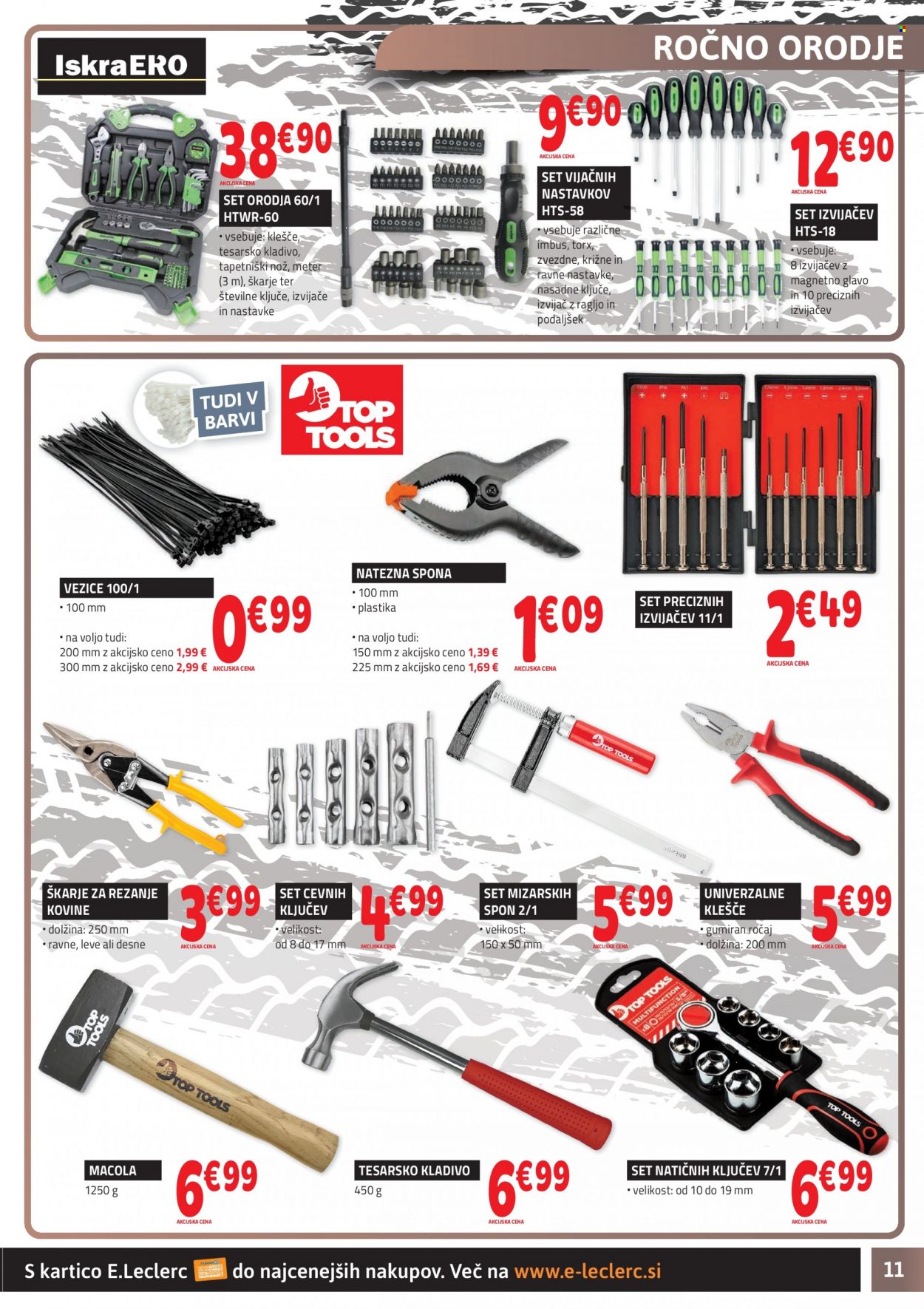 E.Leclerc katalog - 8.9.2021 - 18.9.2021. Stran 11