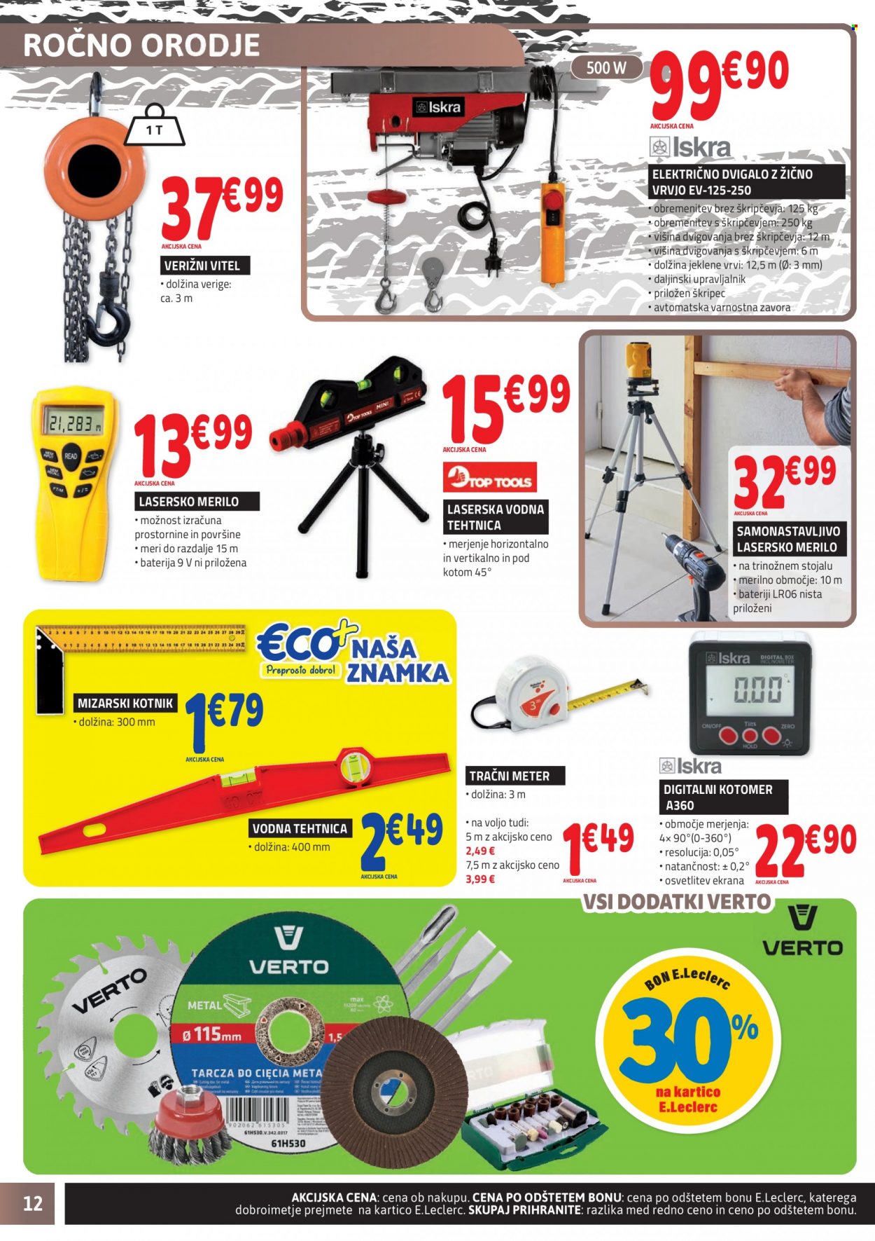 E.Leclerc katalog - 8.9.2021 - 18.9.2021. Stran 12