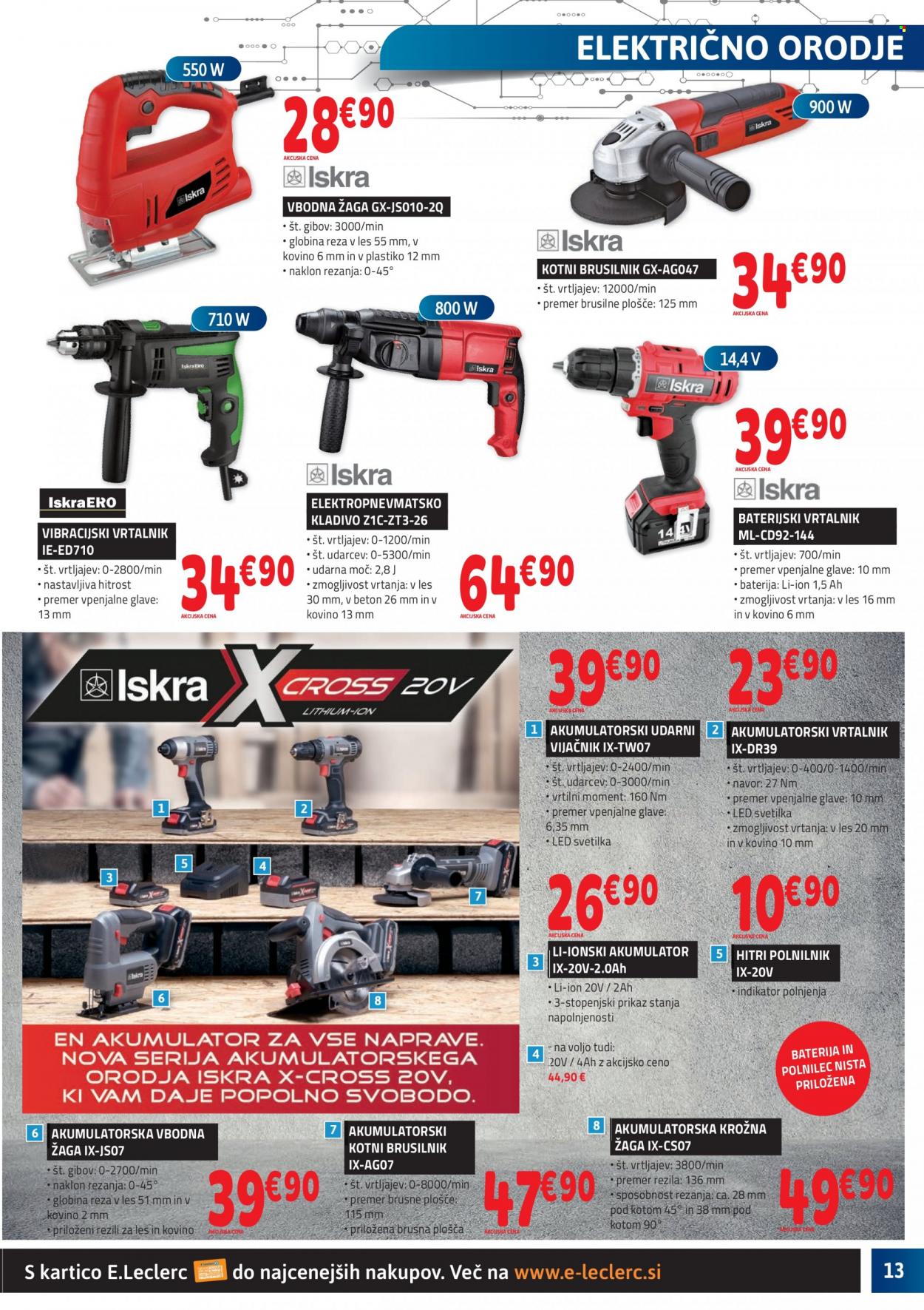 E.Leclerc katalog - 8.9.2021 - 18.9.2021. Stran 13