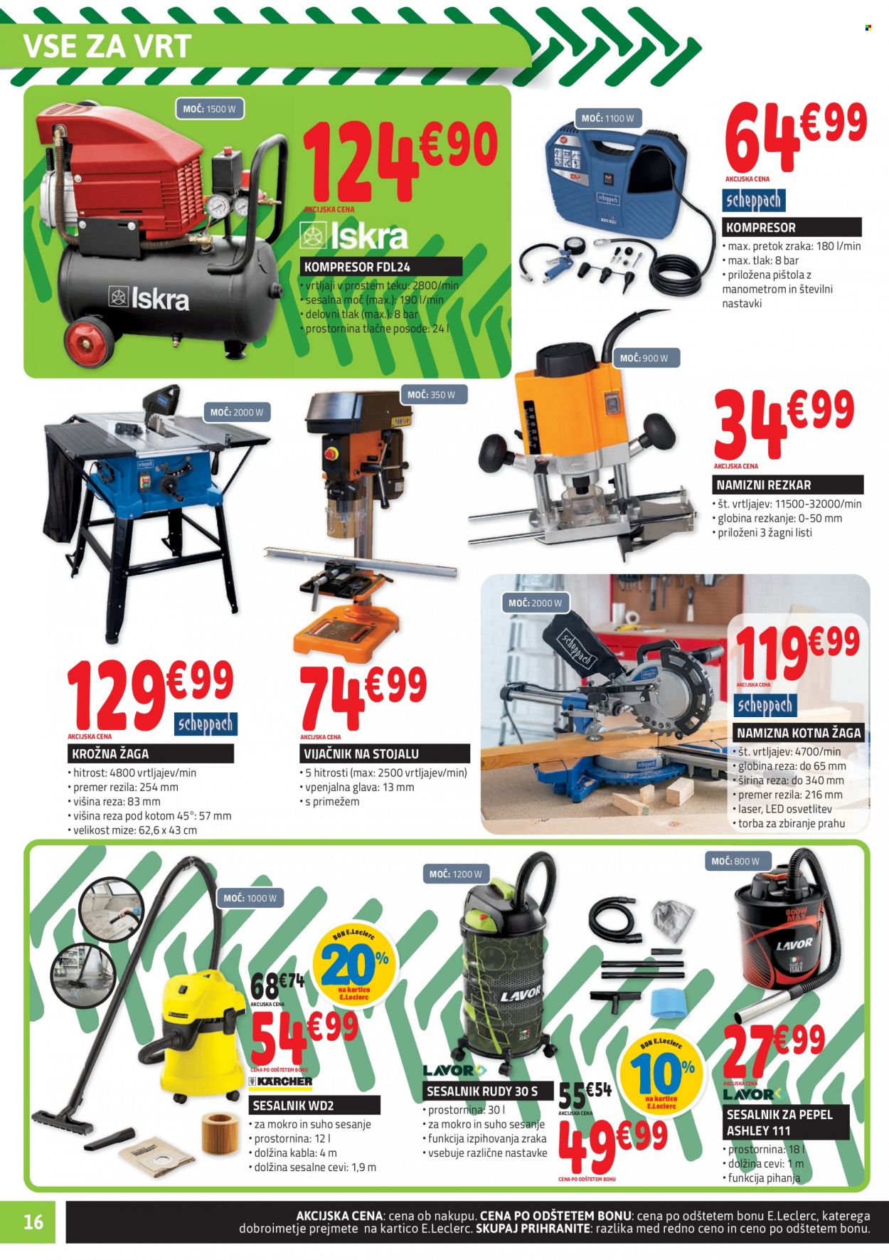 E.Leclerc katalog - 8.9.2021 - 18.9.2021. Stran 16