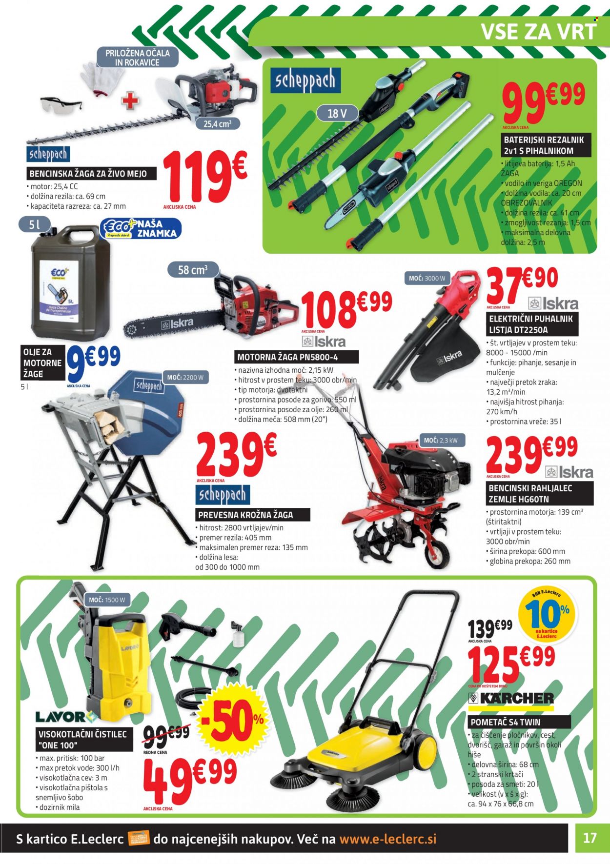 E.Leclerc katalog - 8.9.2021 - 18.9.2021. Stran 17