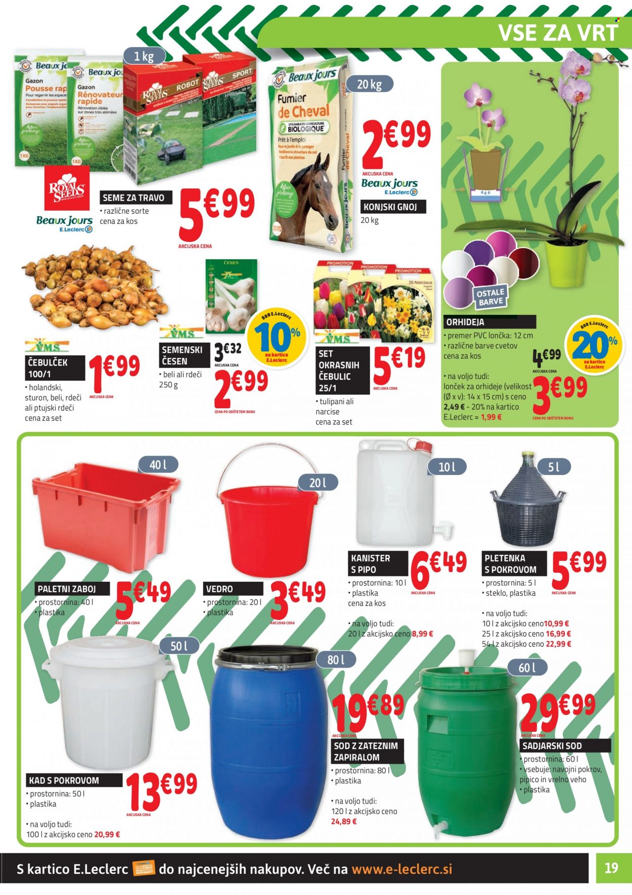 E.Leclerc katalog - 8.9.2021 - 18.9.2021. Stran 19